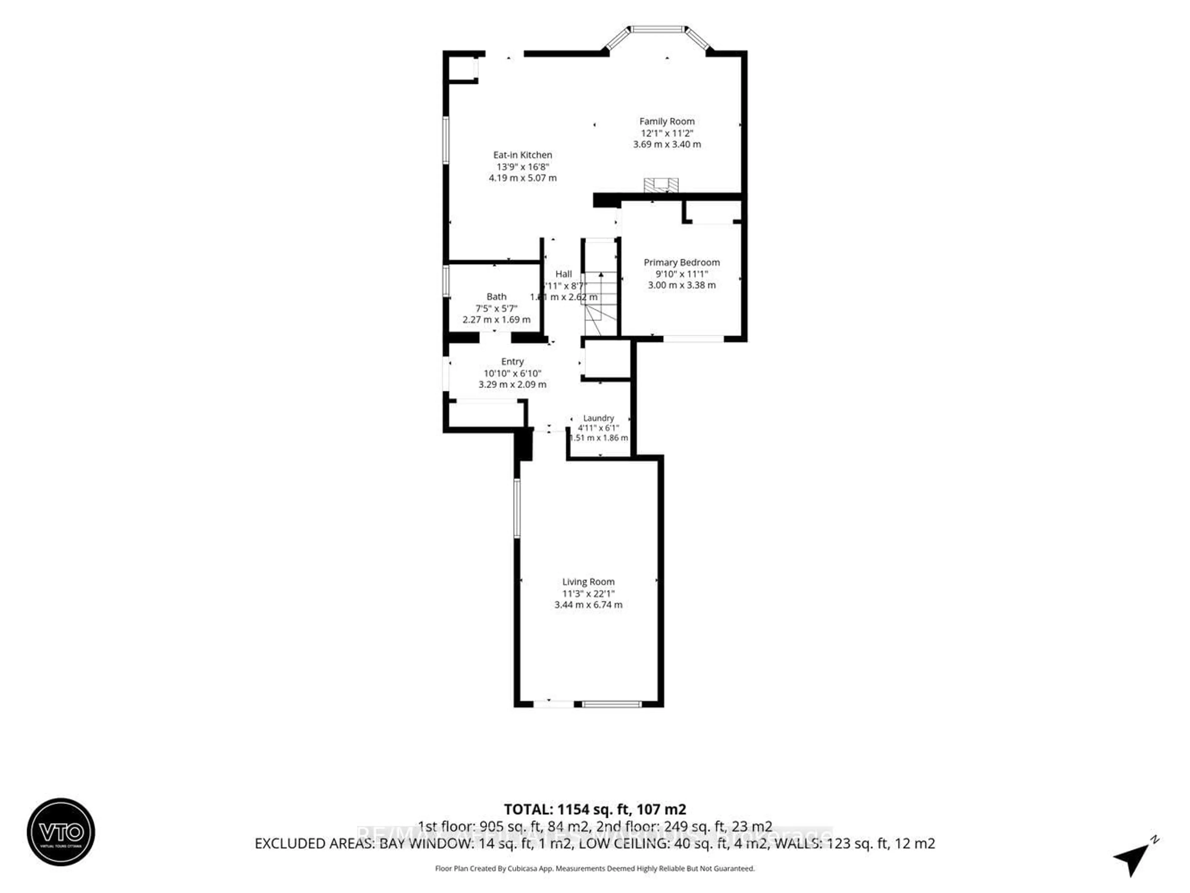 Floor plan for 12 Churchill Cres, Smiths Falls Ontario K7A 3H4
