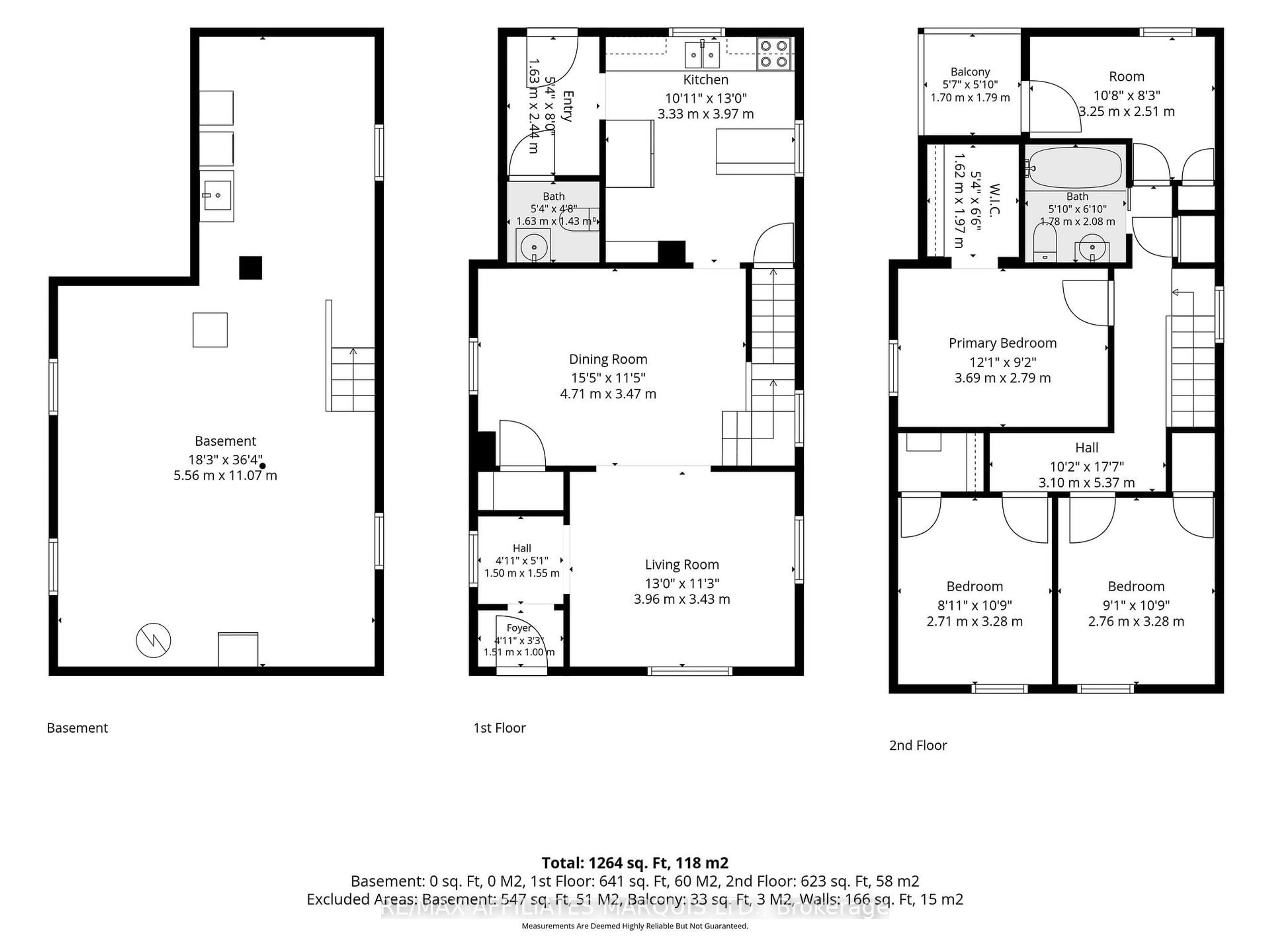 Floor plan for 336 Amelia St, Cornwall Ontario K6H 3P5