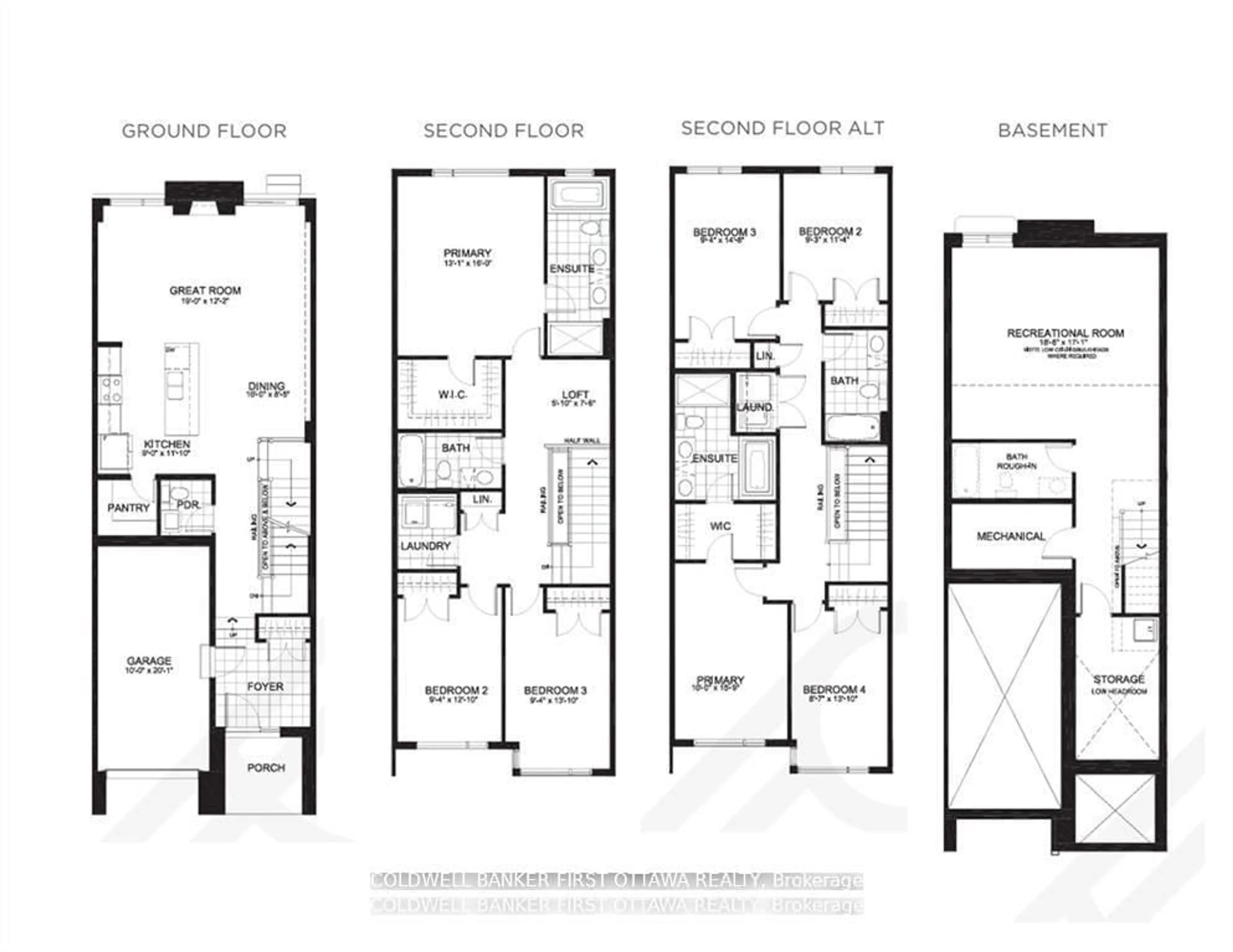 Floor plan for 61 TROTMAN St, Carleton Place Ontario K7C 0J8