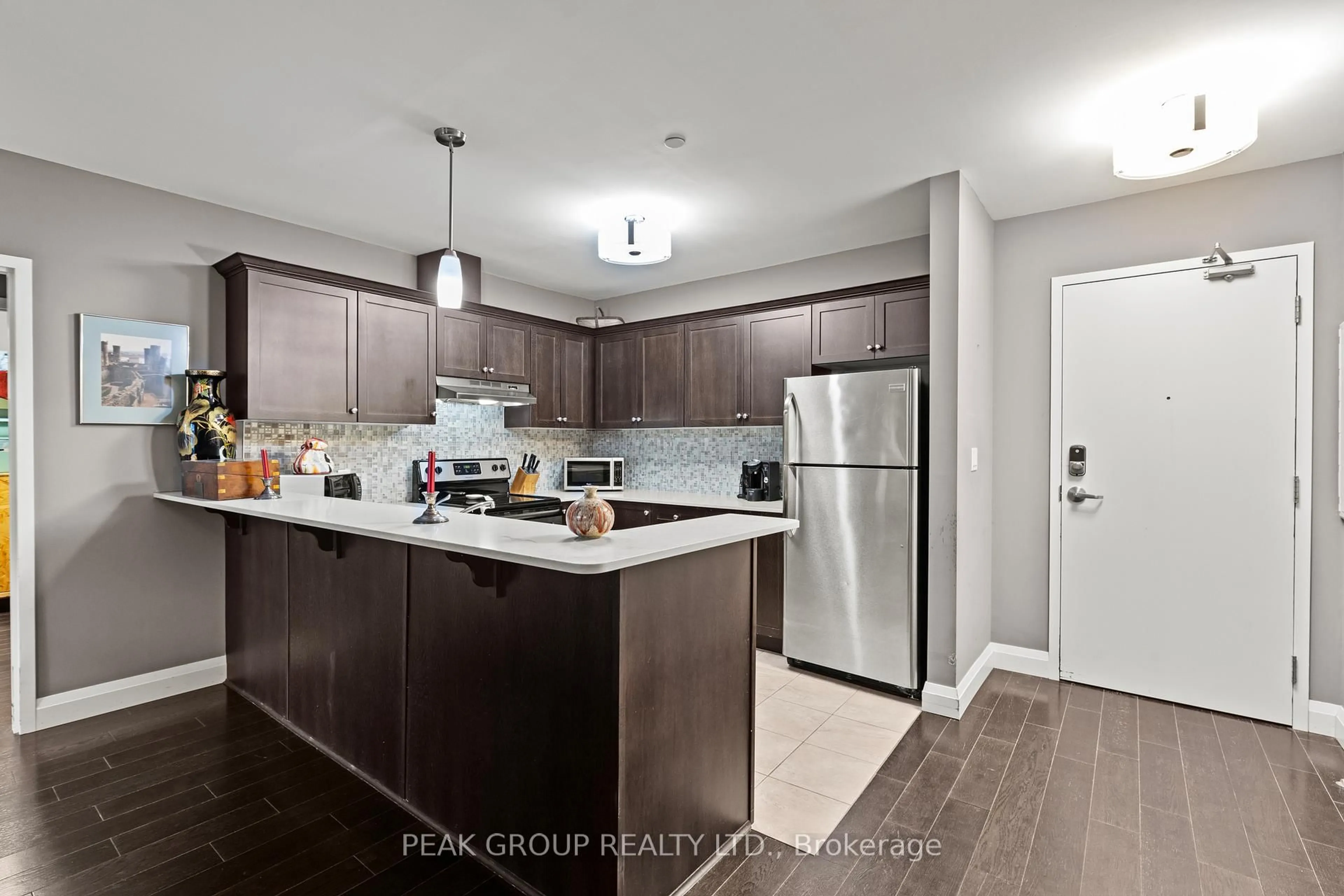 Open concept kitchen, unknown for 26 Wellington St #106, St. Catharines Ontario L2R 5P8
