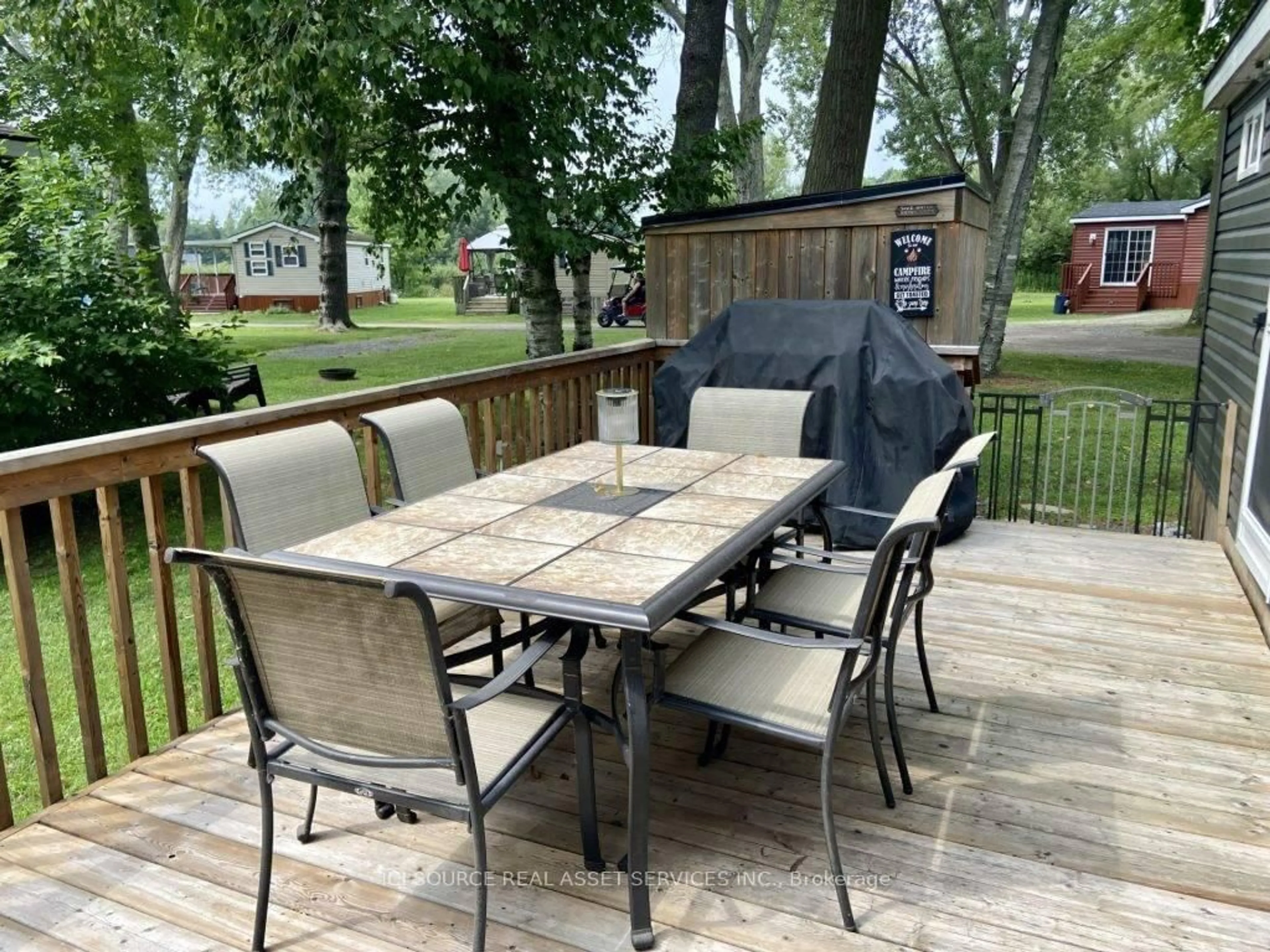 Patio, water/lake/river/ocean view for 486 County Road 18, #FGL26, Prince Edward County Ontario K0K 1P0