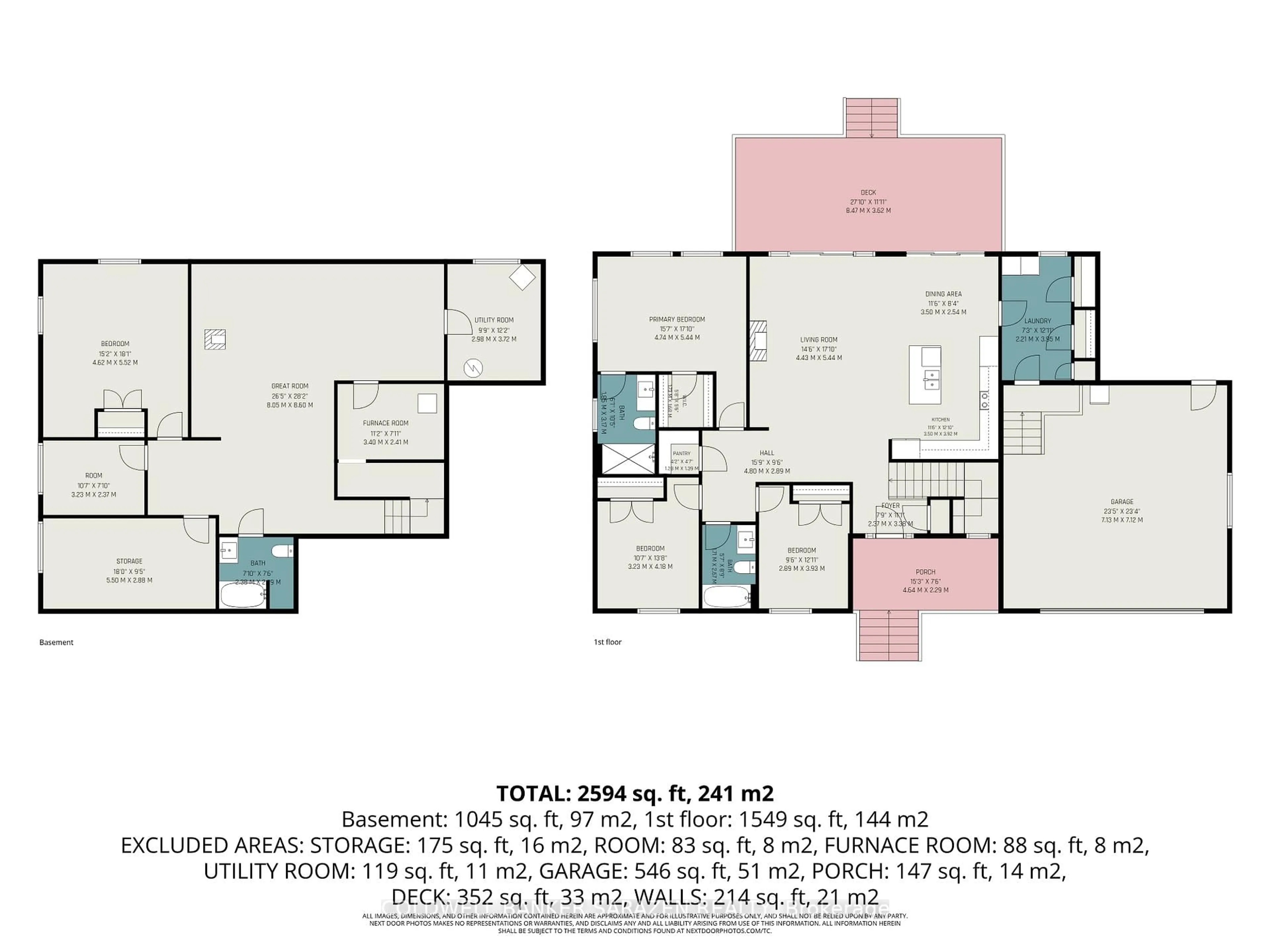Floor plan for 78 Deerfield Dr, White Lake Ontario K0A 3L0