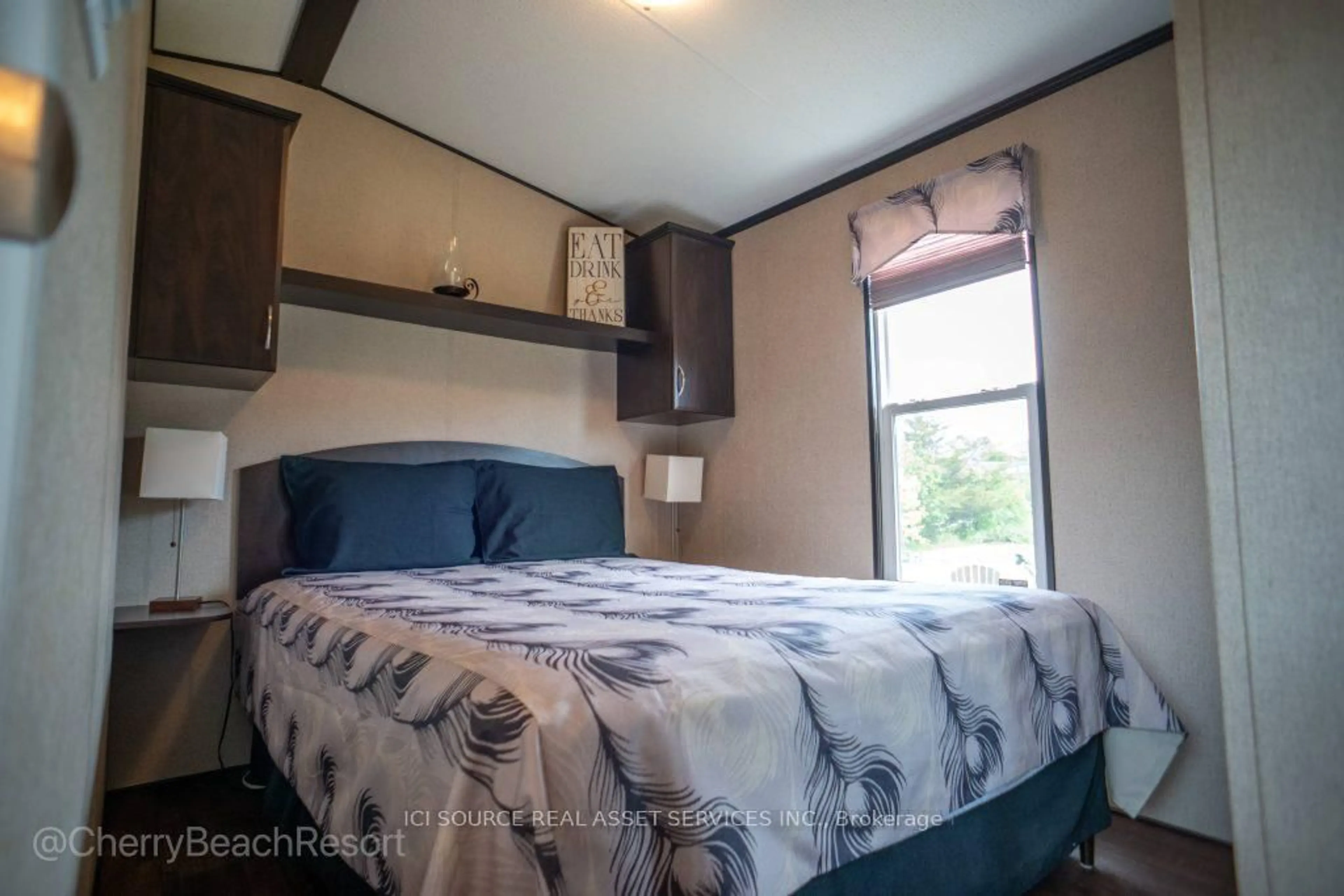 Bedroom with bed, unknown for 486 County Road 18 #PML19, Prince Edward County Ontario K0K 1P0
