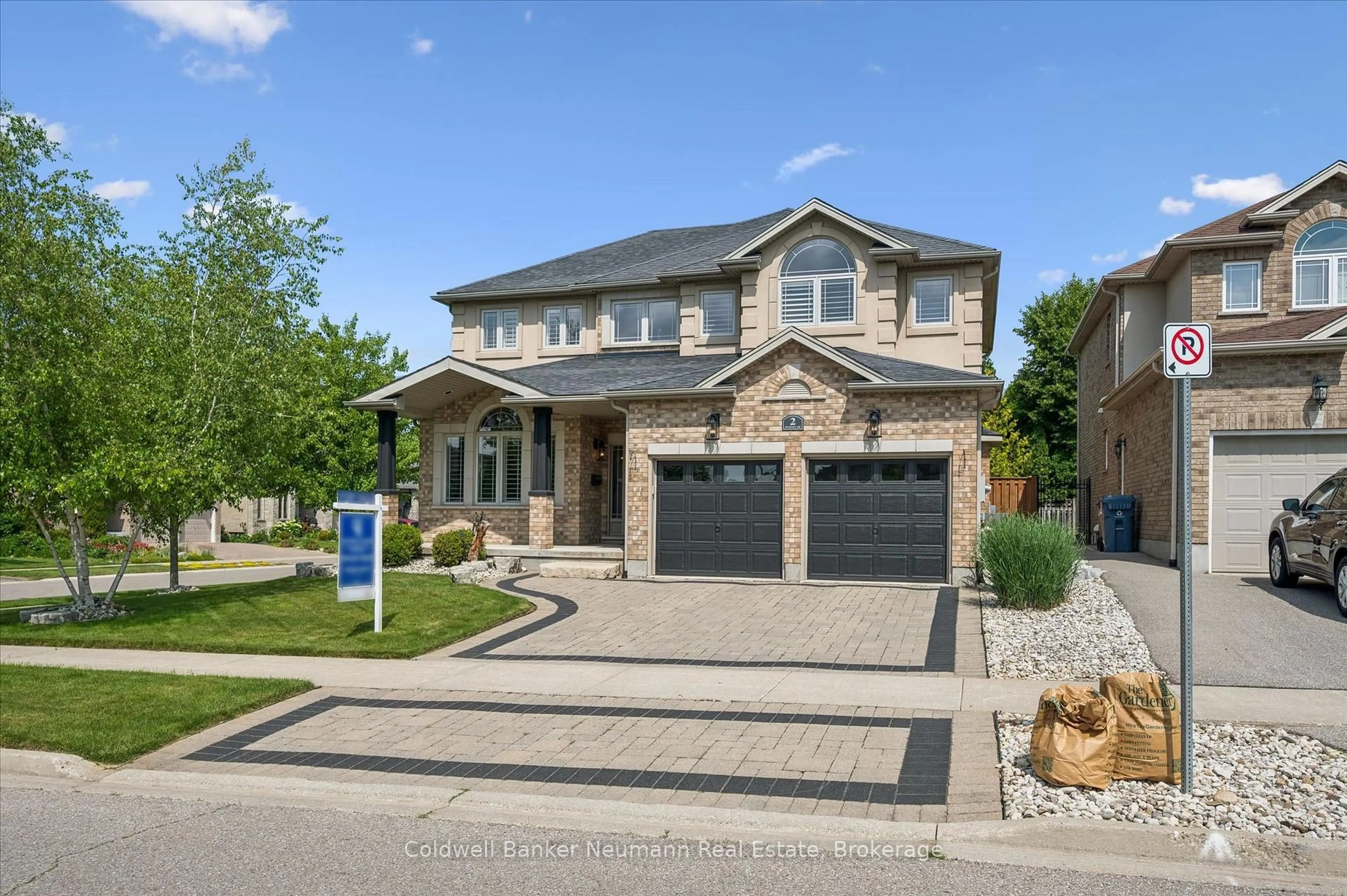 Home with brick exterior material, street for 2 Sweeney Dr, Guelph Ontario N1G 0A5