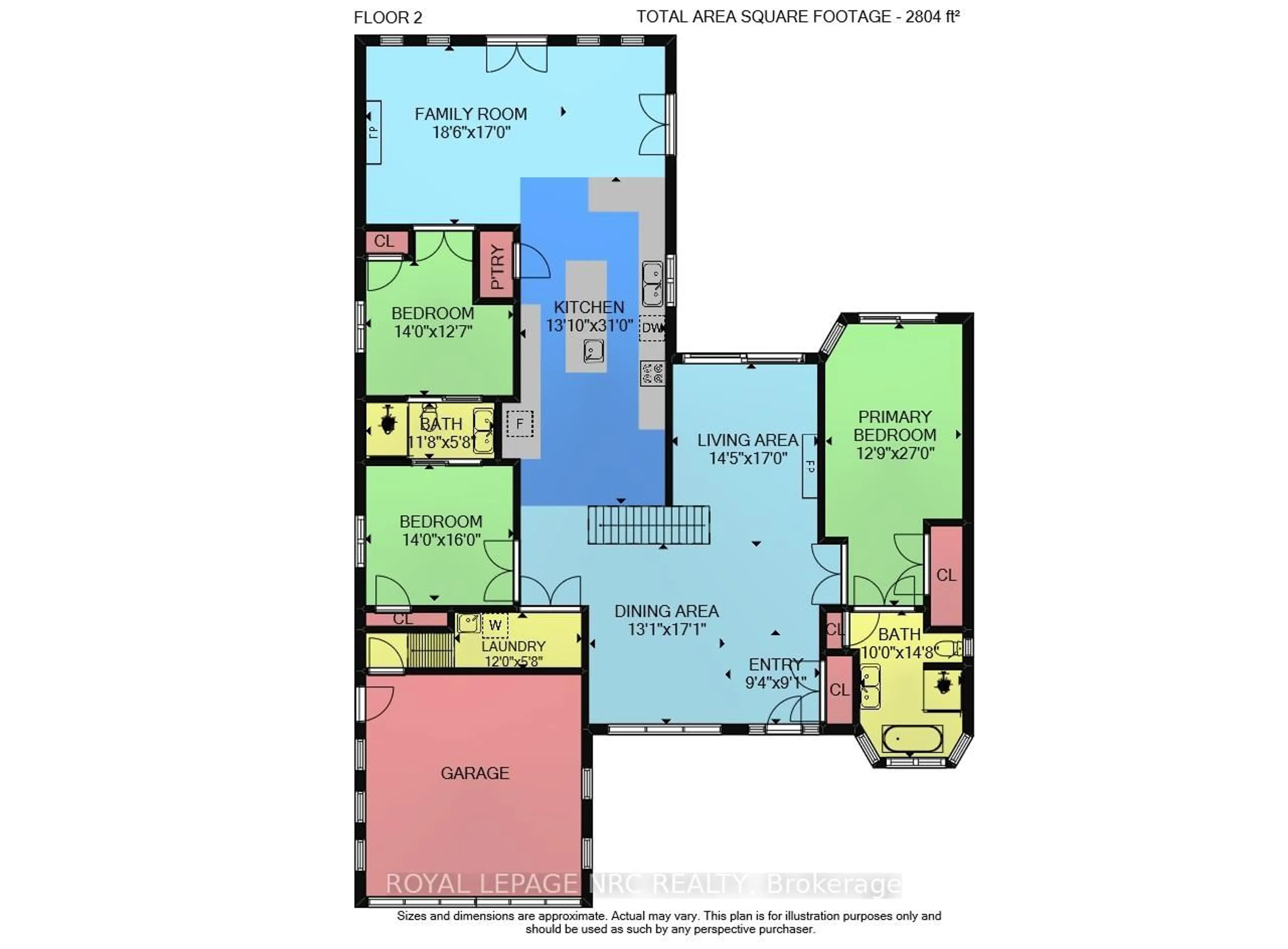 Floor plan for 410 Kingsway Rd, Welland Ontario L3B 6A8