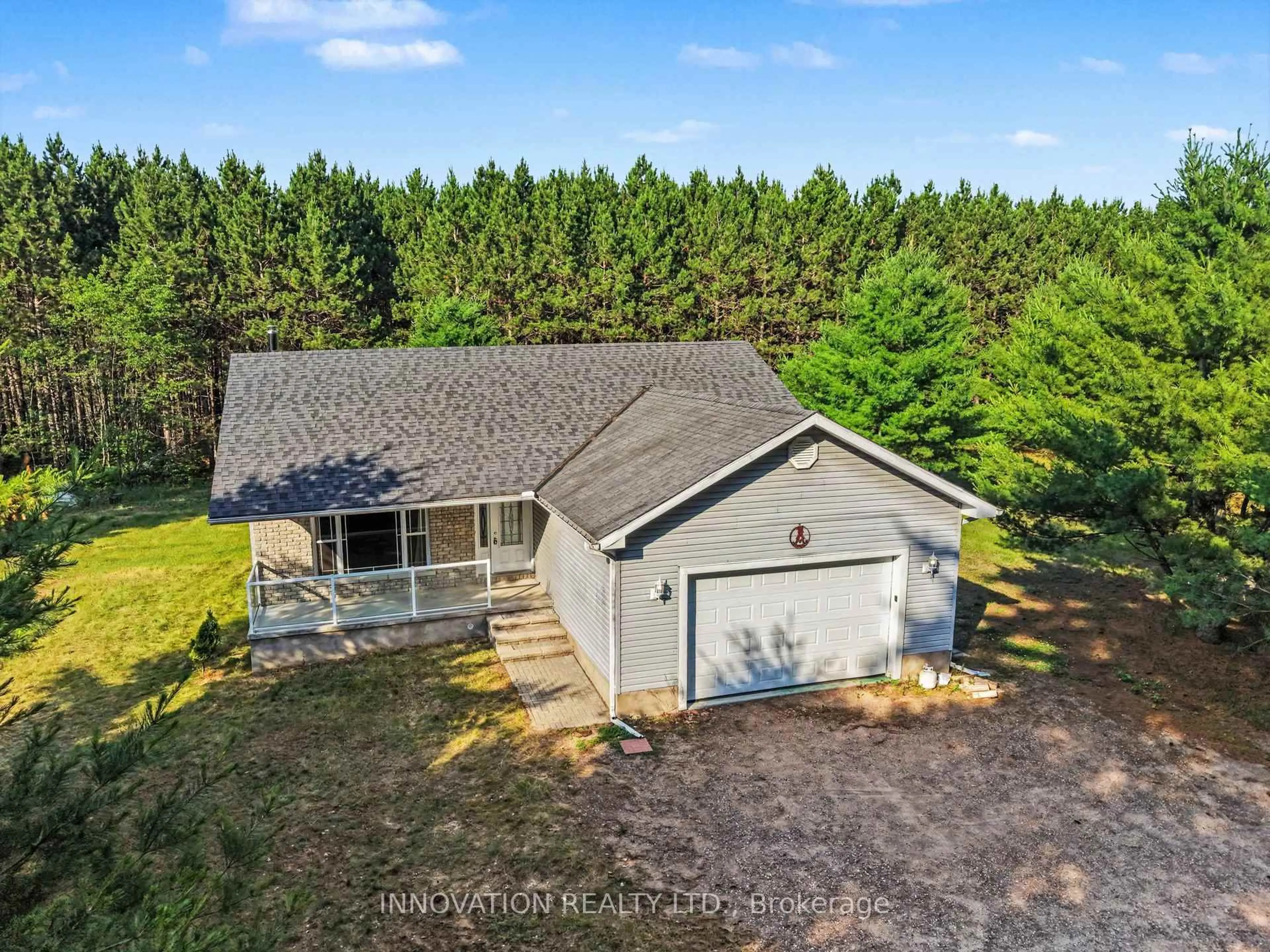 A pic from outside/outdoor area/front of a property/back of a property/a pic from drone, forest/trees view for 2272 Eady Rd, Renfrew Ontario K7V 3Z8