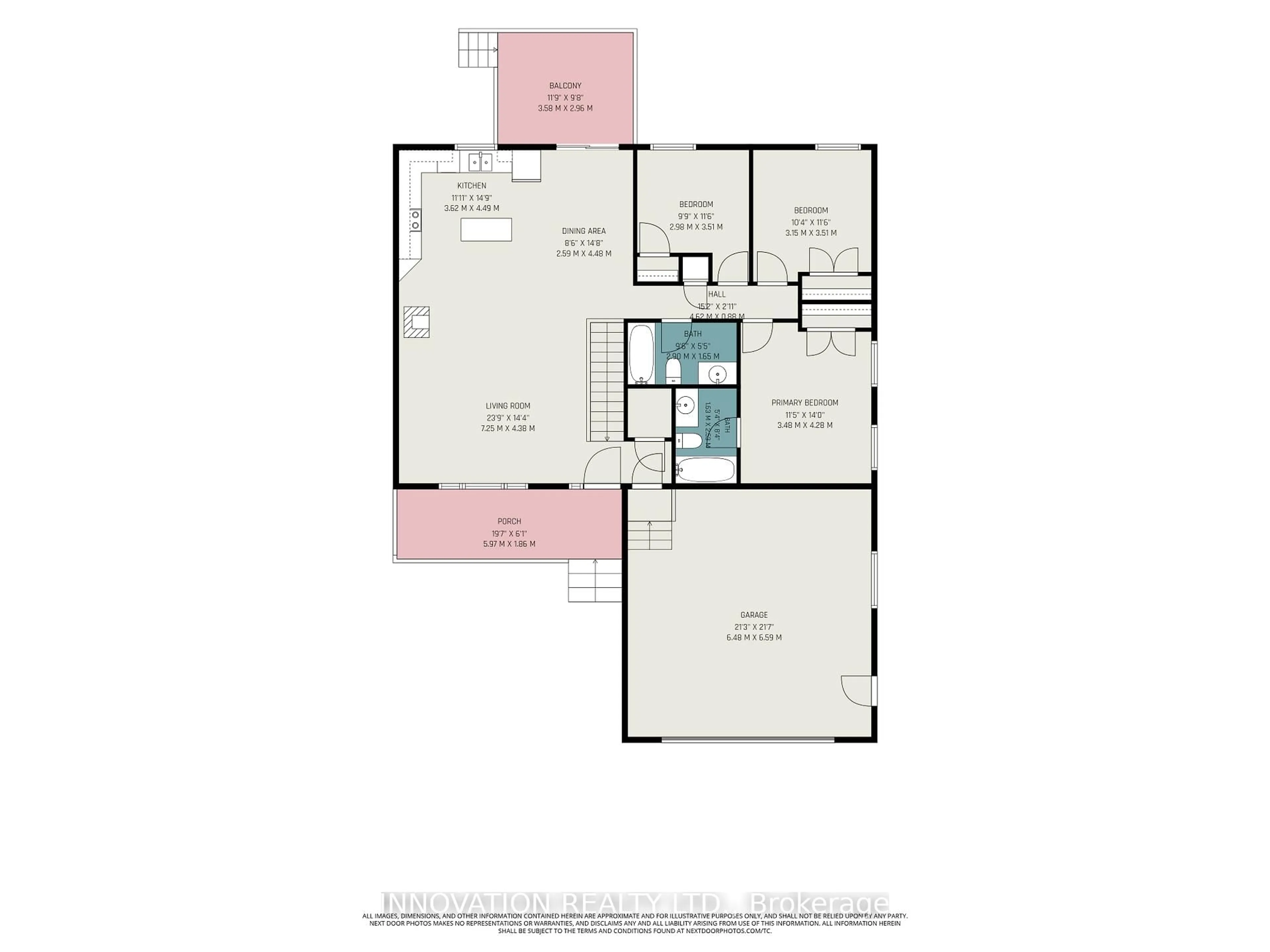 Floor plan for 2272 Eady Rd, Renfrew Ontario K7V 3Z8