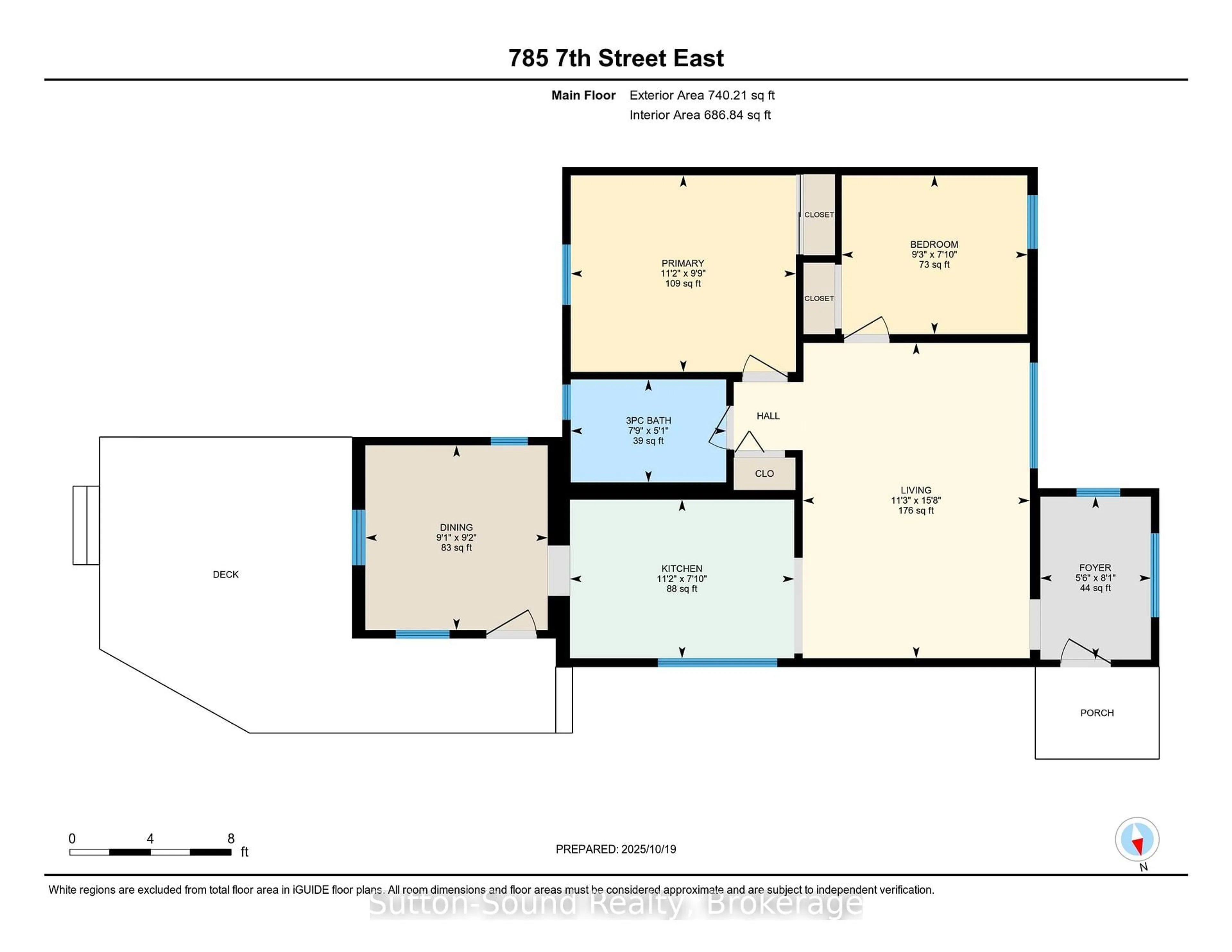 Floor plan for 785 7th St, Owen Sound Ontario N4K 1J8
