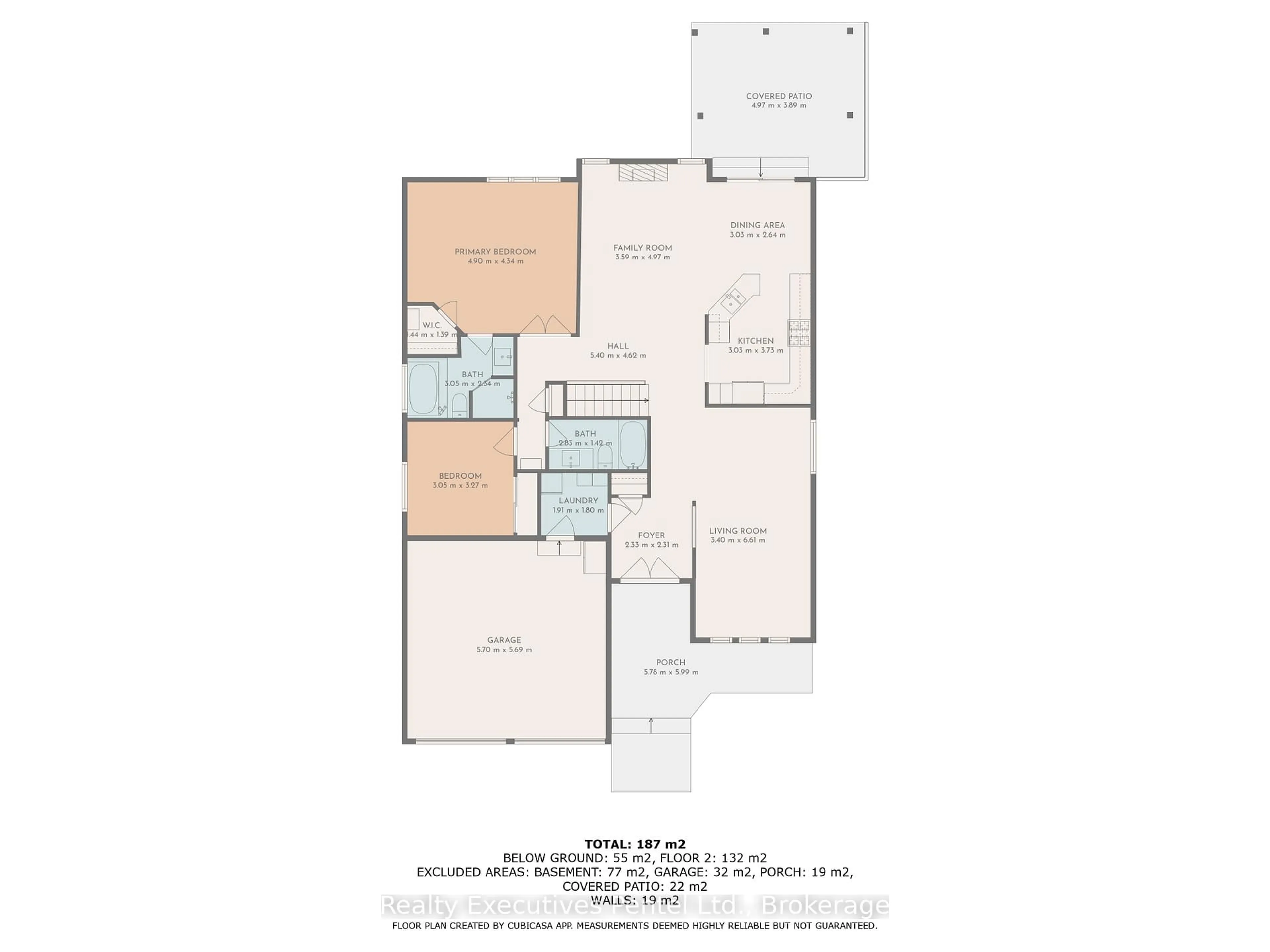 Floor plan for 58 Baxter Pl, Port Hope Ontario L1A 4J6