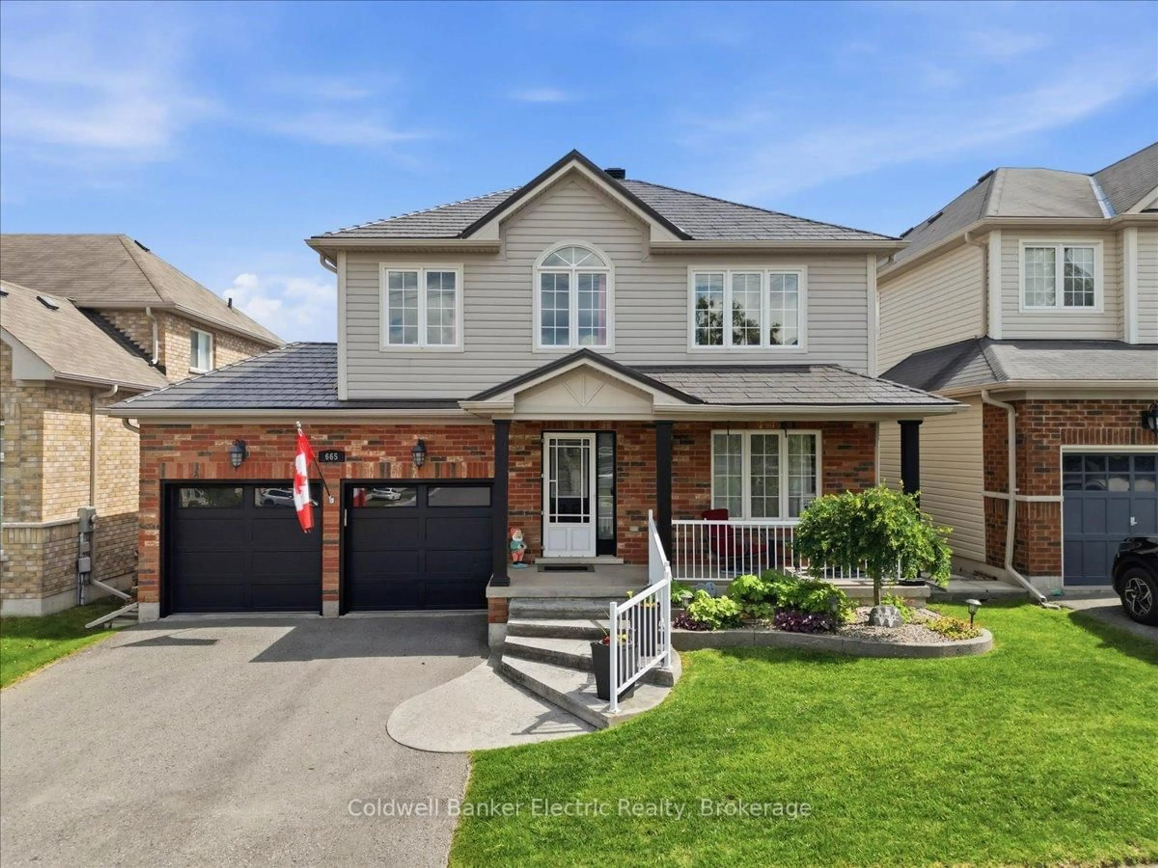 Home with brick exterior material, street for 665 Heritage Tr, Peterborough Ontario K9L 0A7