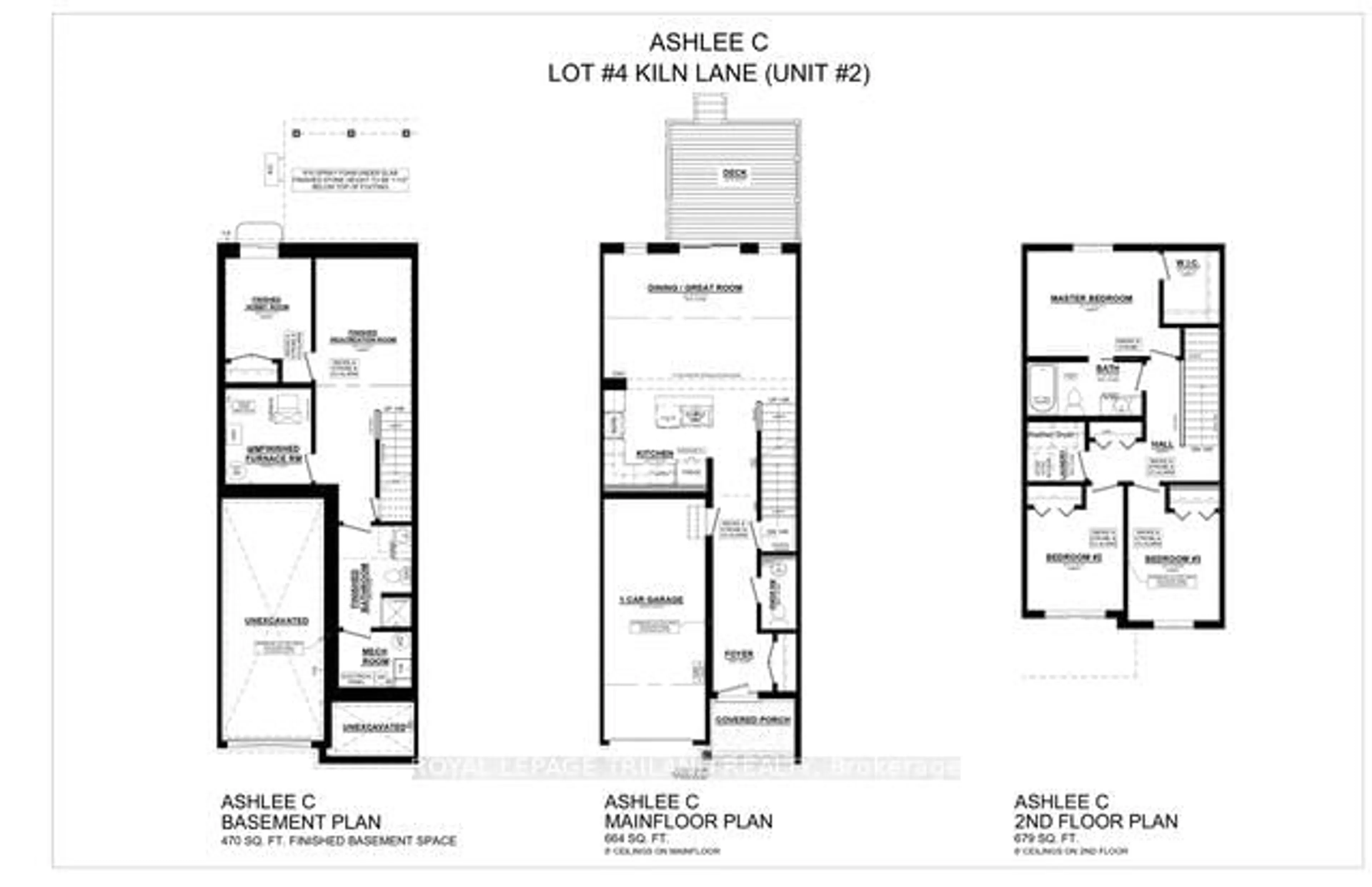 Floor plan for 17 KILN Lane, St. Thomas Ontario N5R 0S2