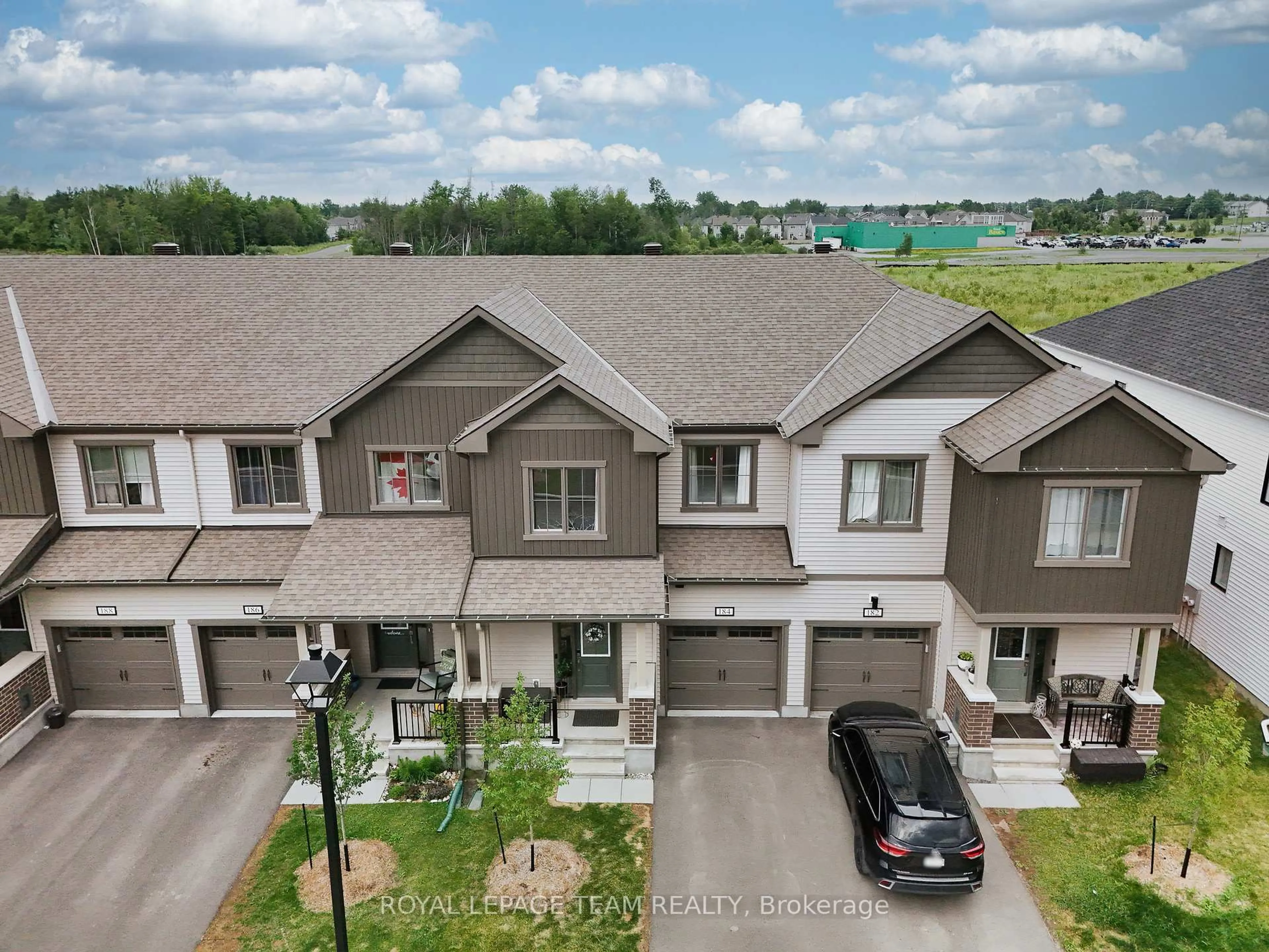 A pic from outside/outdoor area/front of a property/back of a property/a pic from drone, unknown for 184 Robert Perry St, North Grenville Ontario K0G 1J0