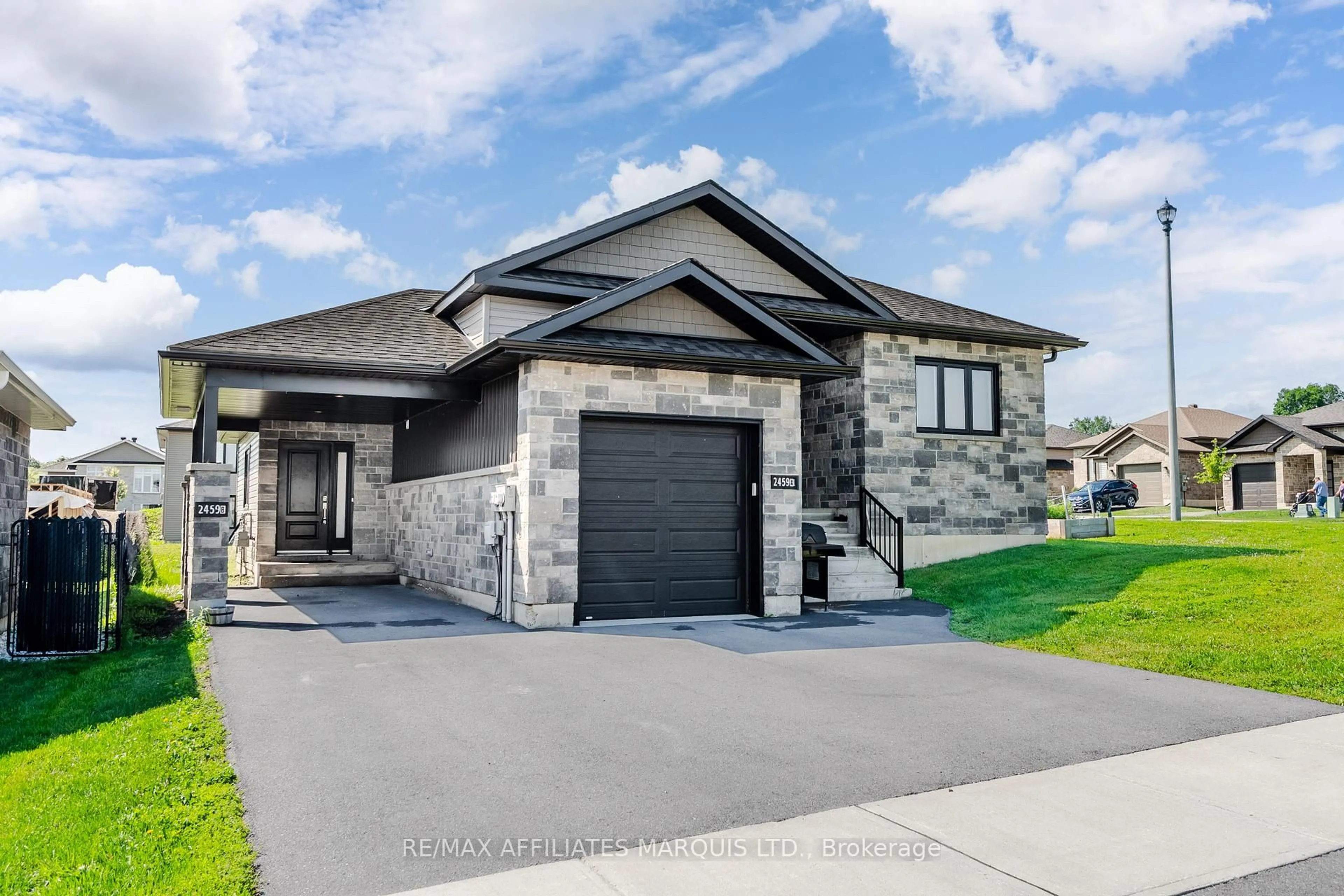Home with brick exterior material, street for 2459 Watson Cres, Cornwall Ontario K6H 0H9