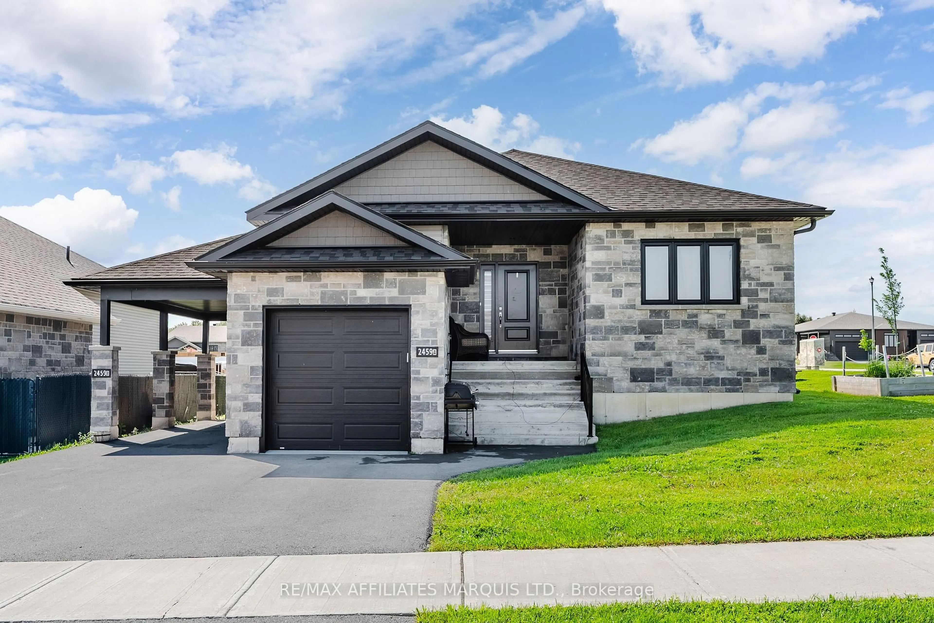 Home with brick exterior material, street for 2459 Watson Cres, Cornwall Ontario K6H 0H9