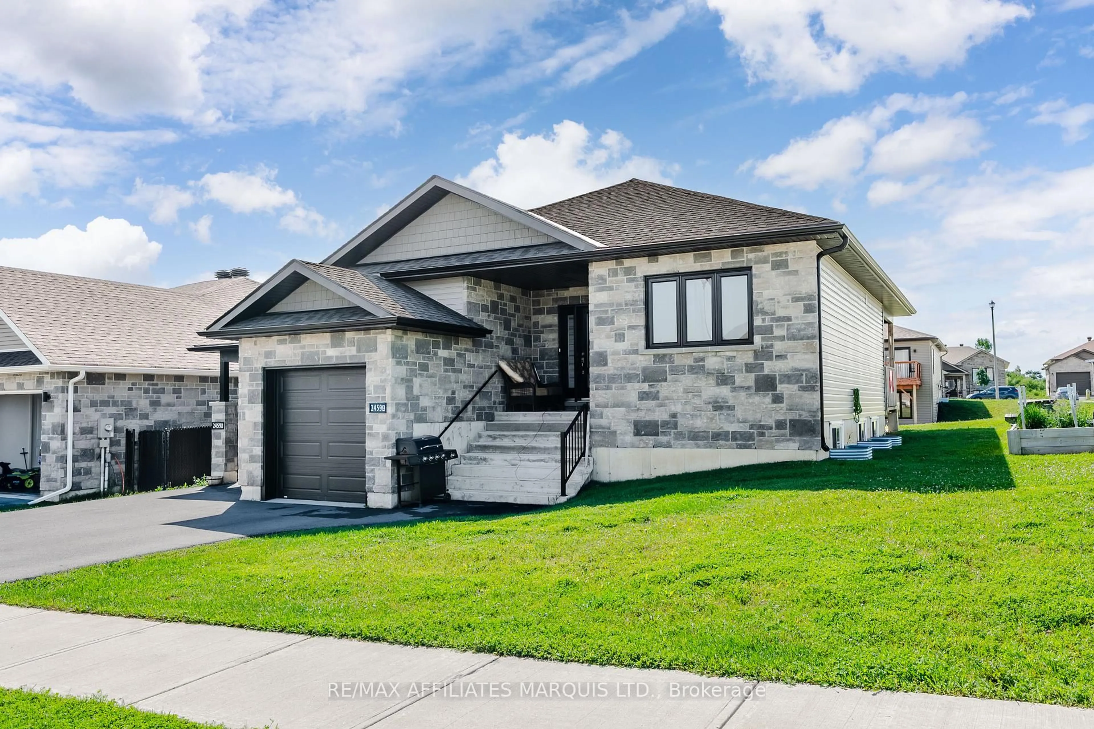 Home with brick exterior material, street for 2459 Watson Cres, Cornwall Ontario K6H 0H9
