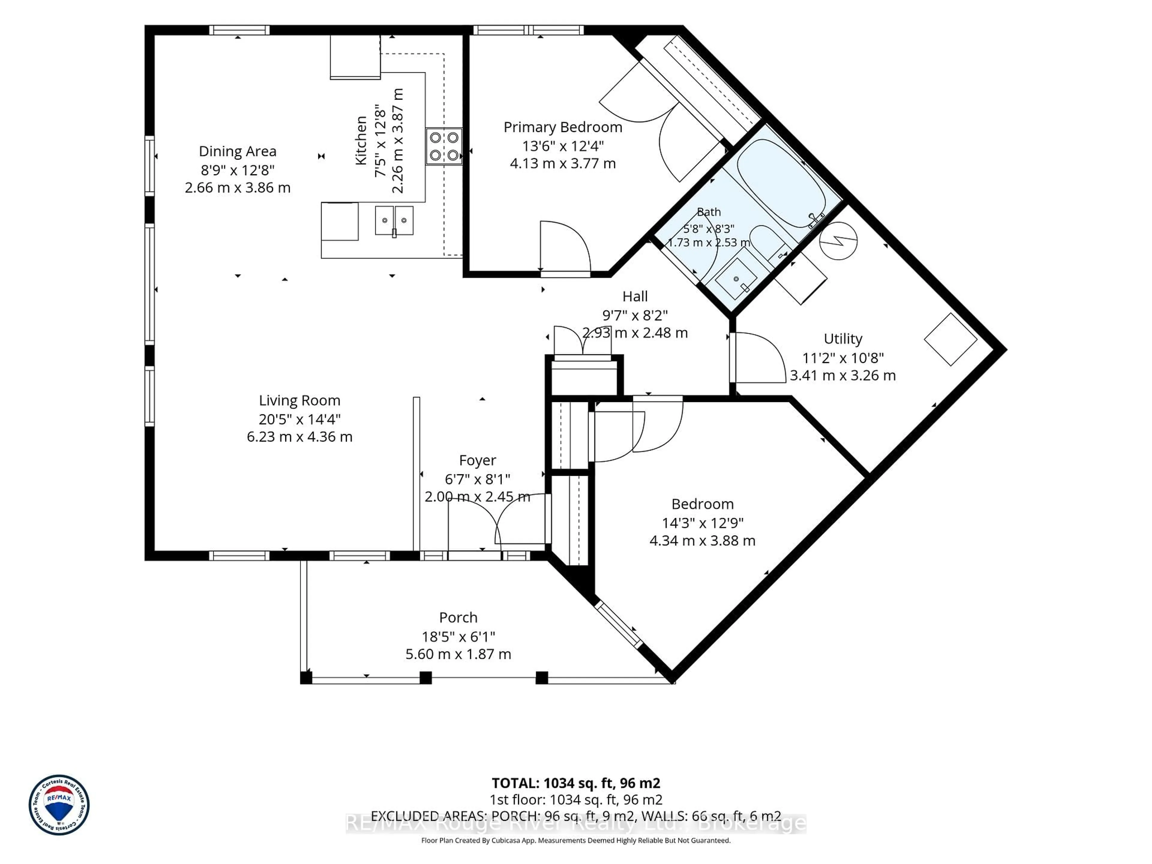 Floor plan for 325 Densmore Rd #503, Cobourg Ontario K9A 0E4