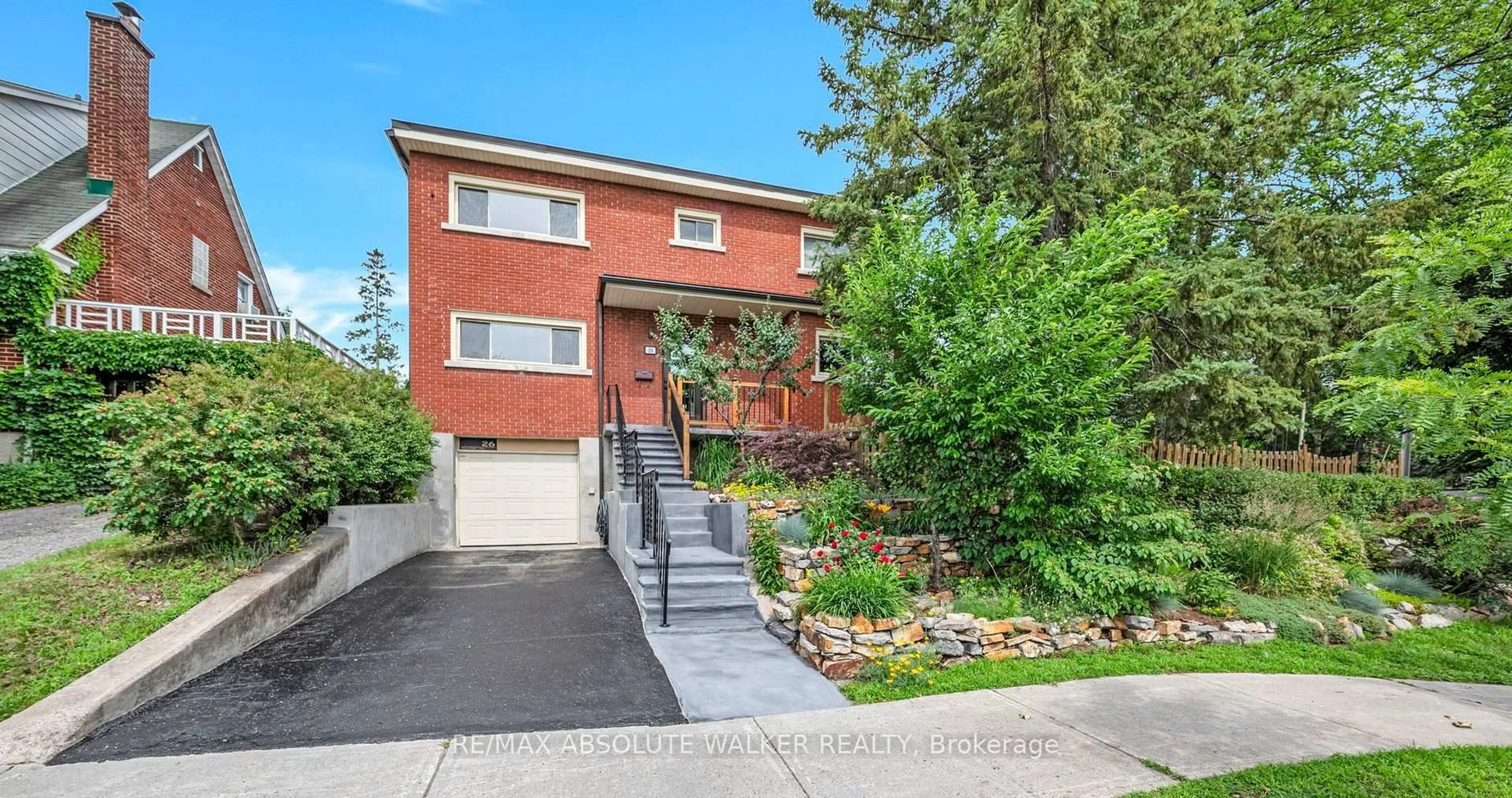 Home with brick exterior material, street for 26 Riverdale Ave, Ottawa Ontario K1S 1R2