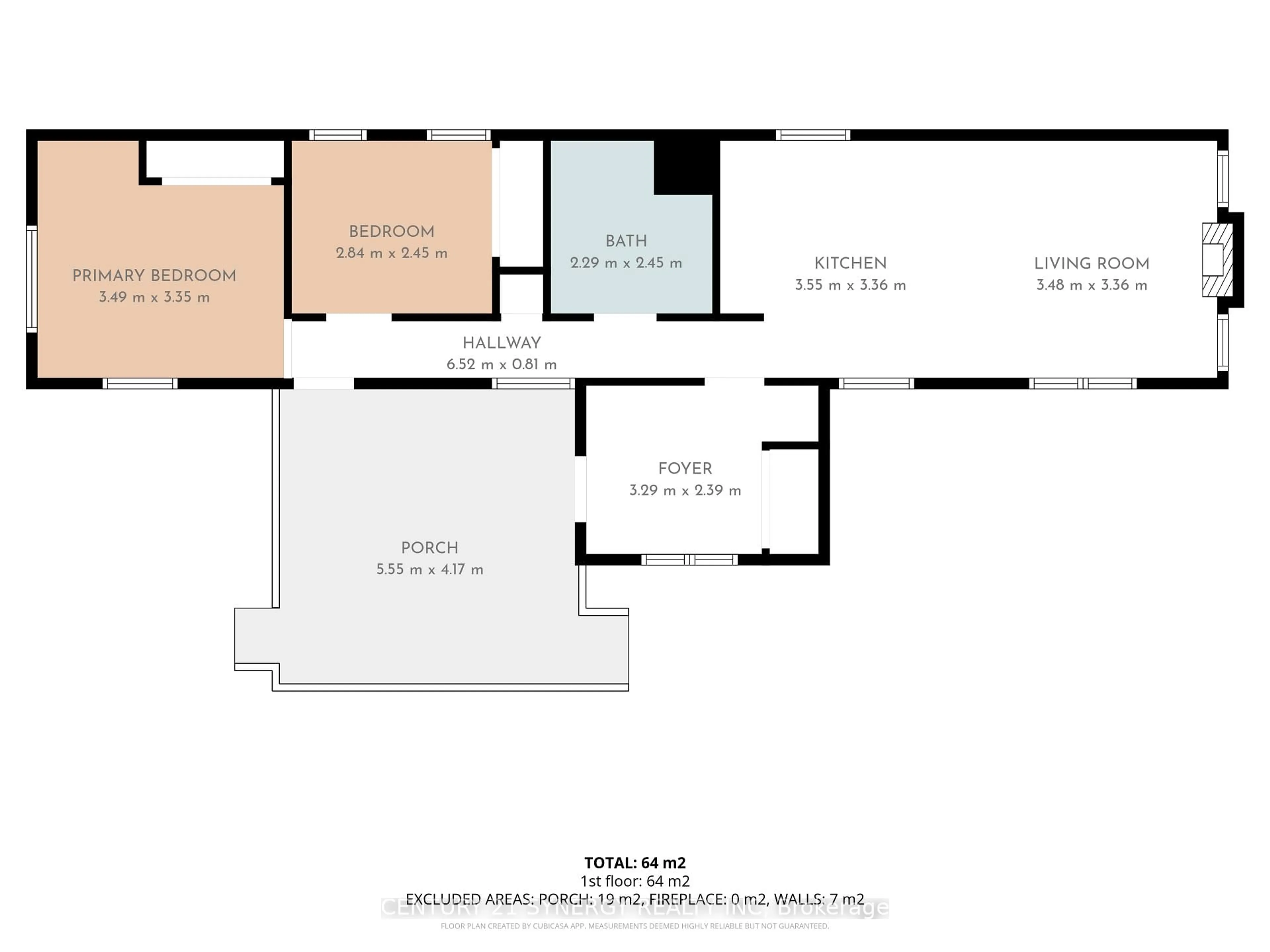 Floor plan for 17 Echo Dr, Rideau Lakes Ontario K7A 0J5