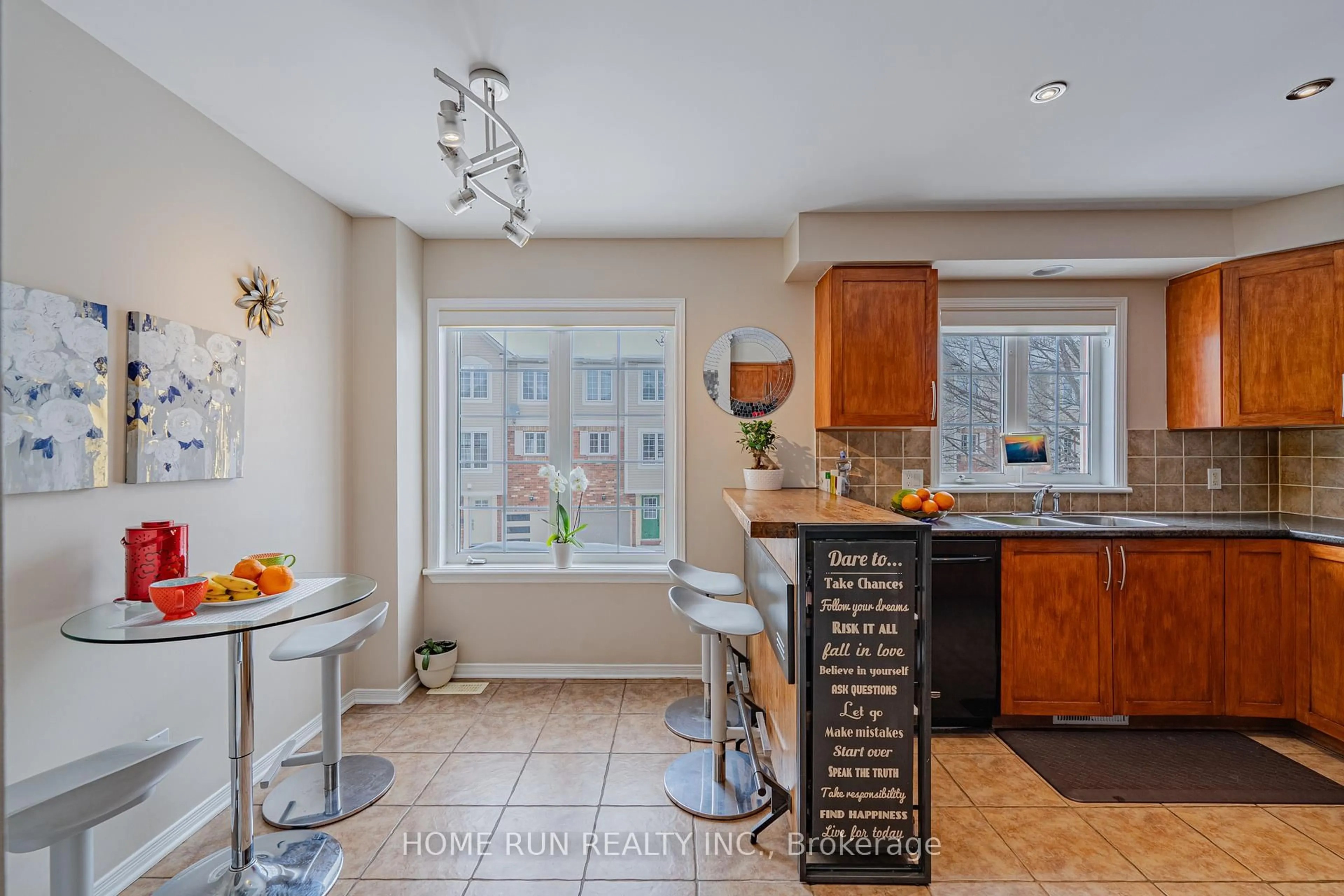 Open concept kitchen, ceramic/tile floor for 90 EDENVALE Dr #207, Kanata Ontario K2K 3N9