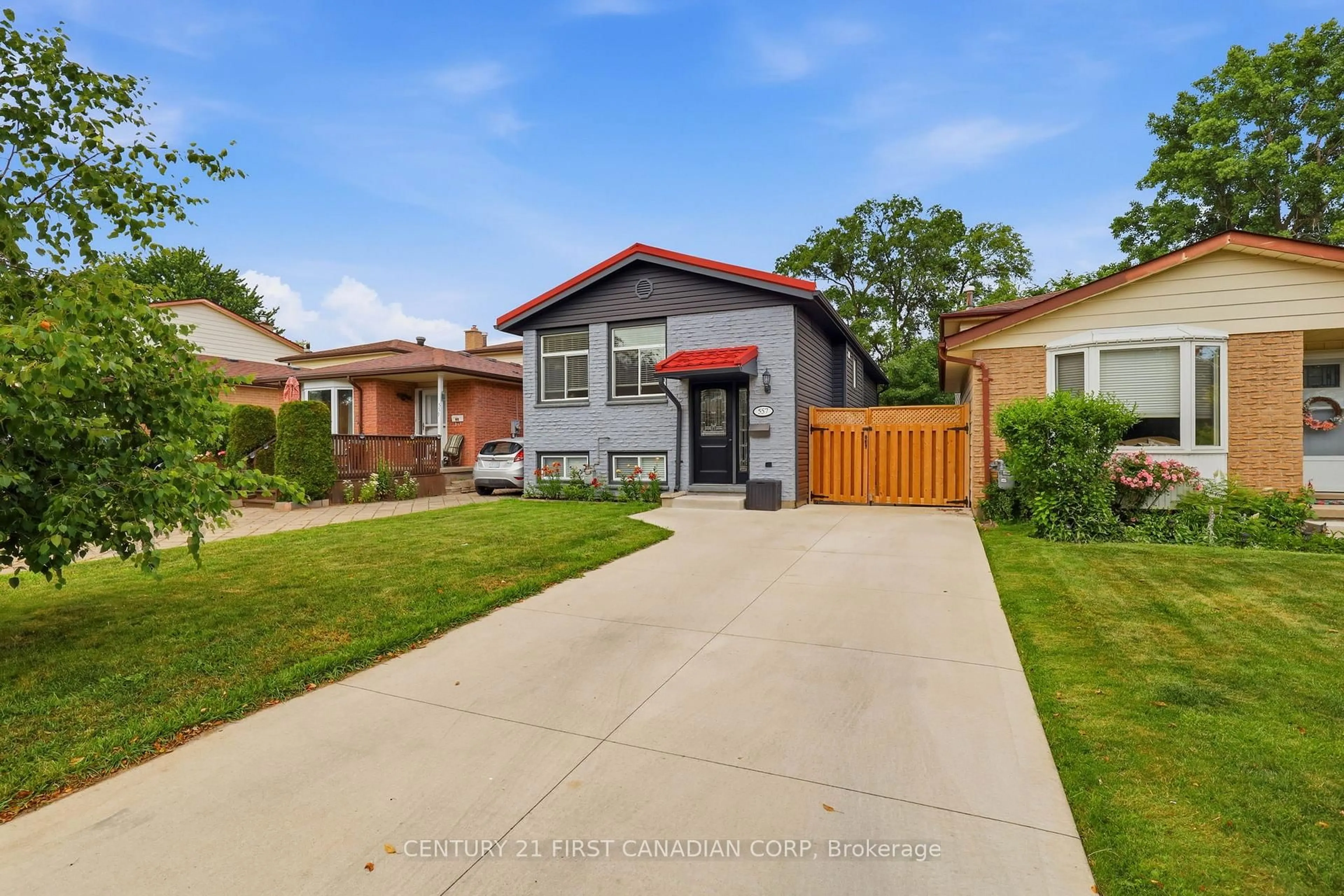 Home with brick exterior material, street for 557 Ferndale Crt, London South Ontario N6C 5C2