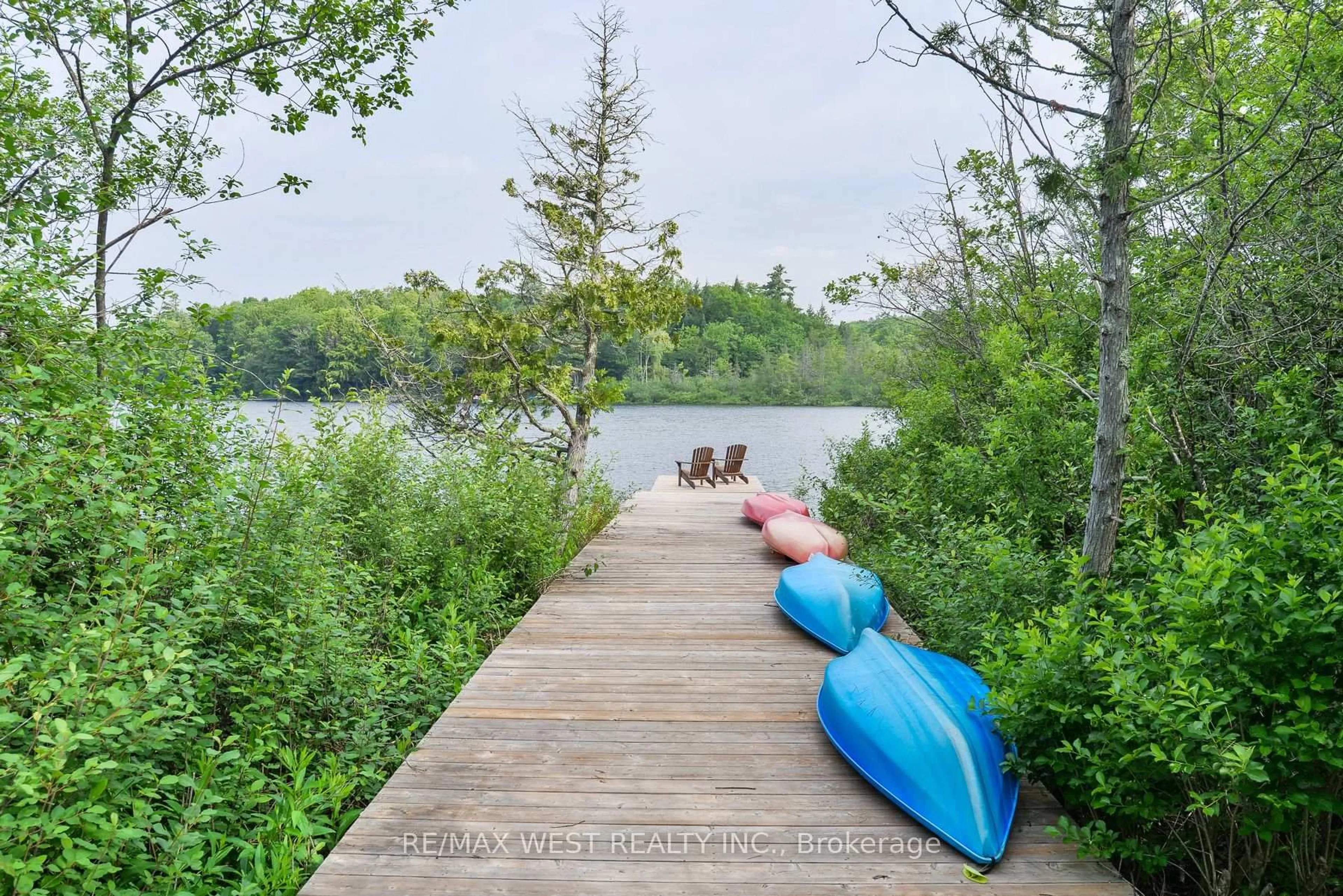 Patio, water/lake/river/ocean view for 1160 Butterfly Rd, Muskoka Lakes Ontario P0B 1J0