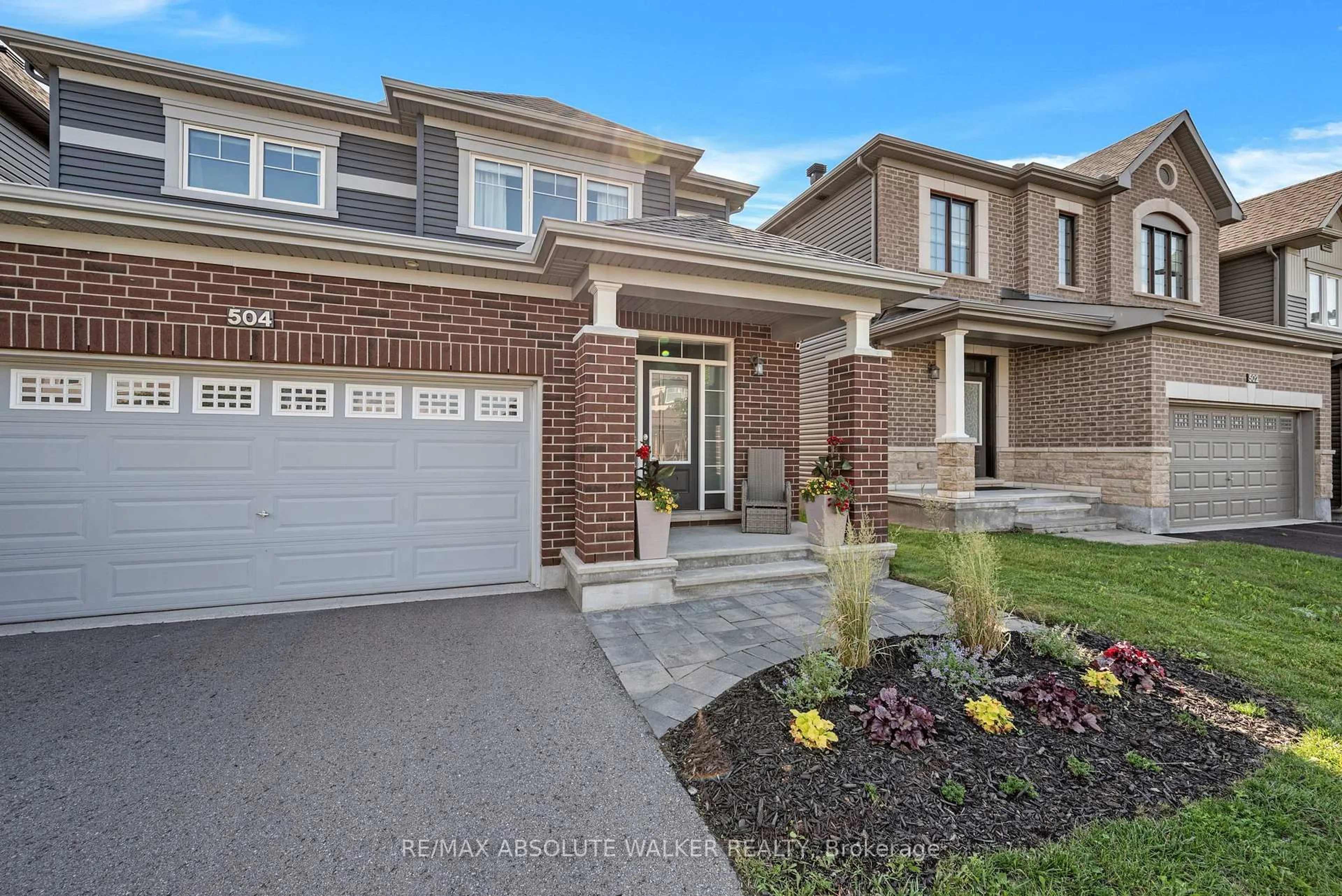 Home with brick exterior material, street for 504 Des Genevriers St, Ottawa Ontario K4A 0Z2