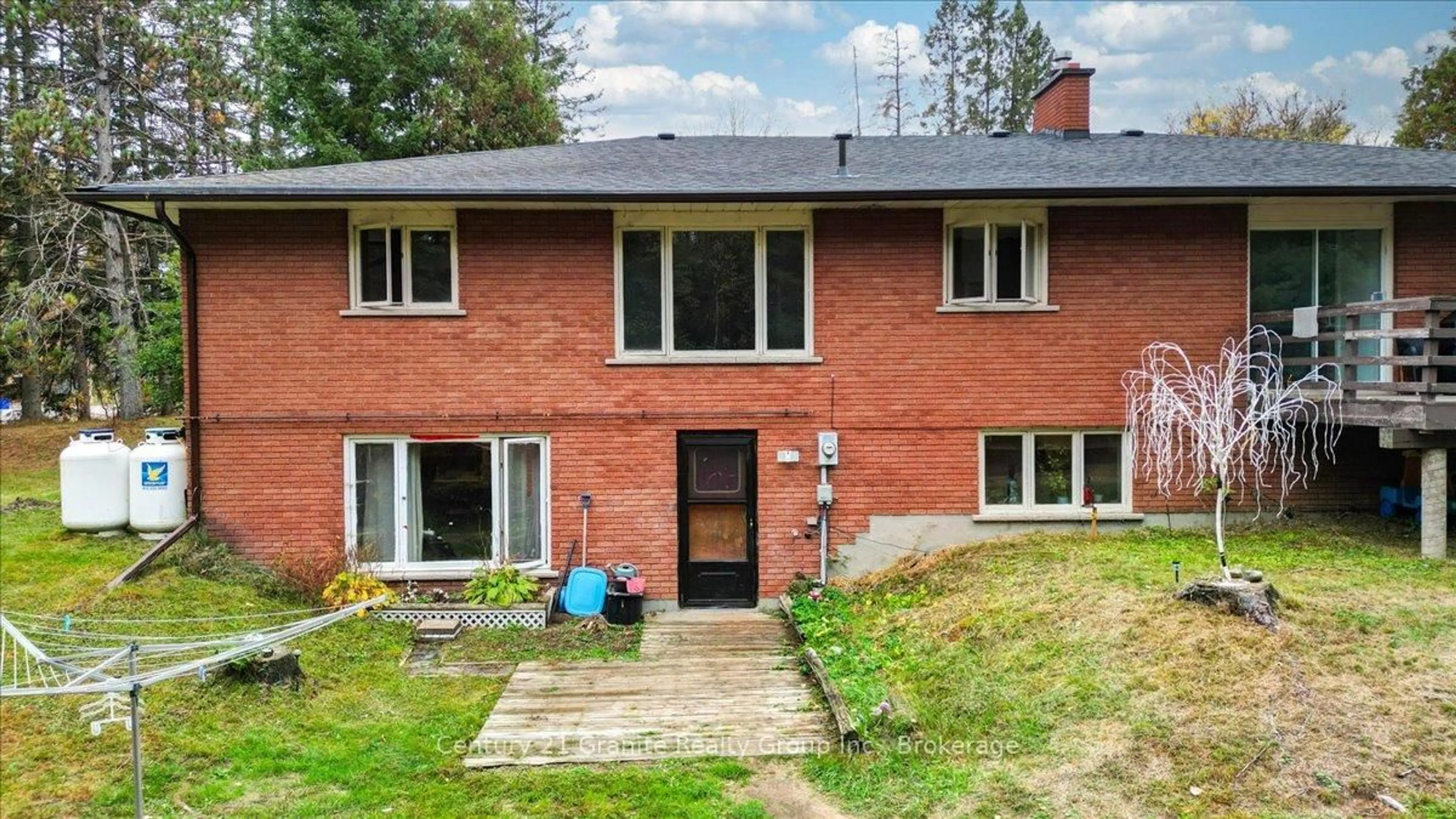 Home with brick exterior material, street for 4 Maxwell Settlement Rd, Bancroft Ontario K0L 1C0