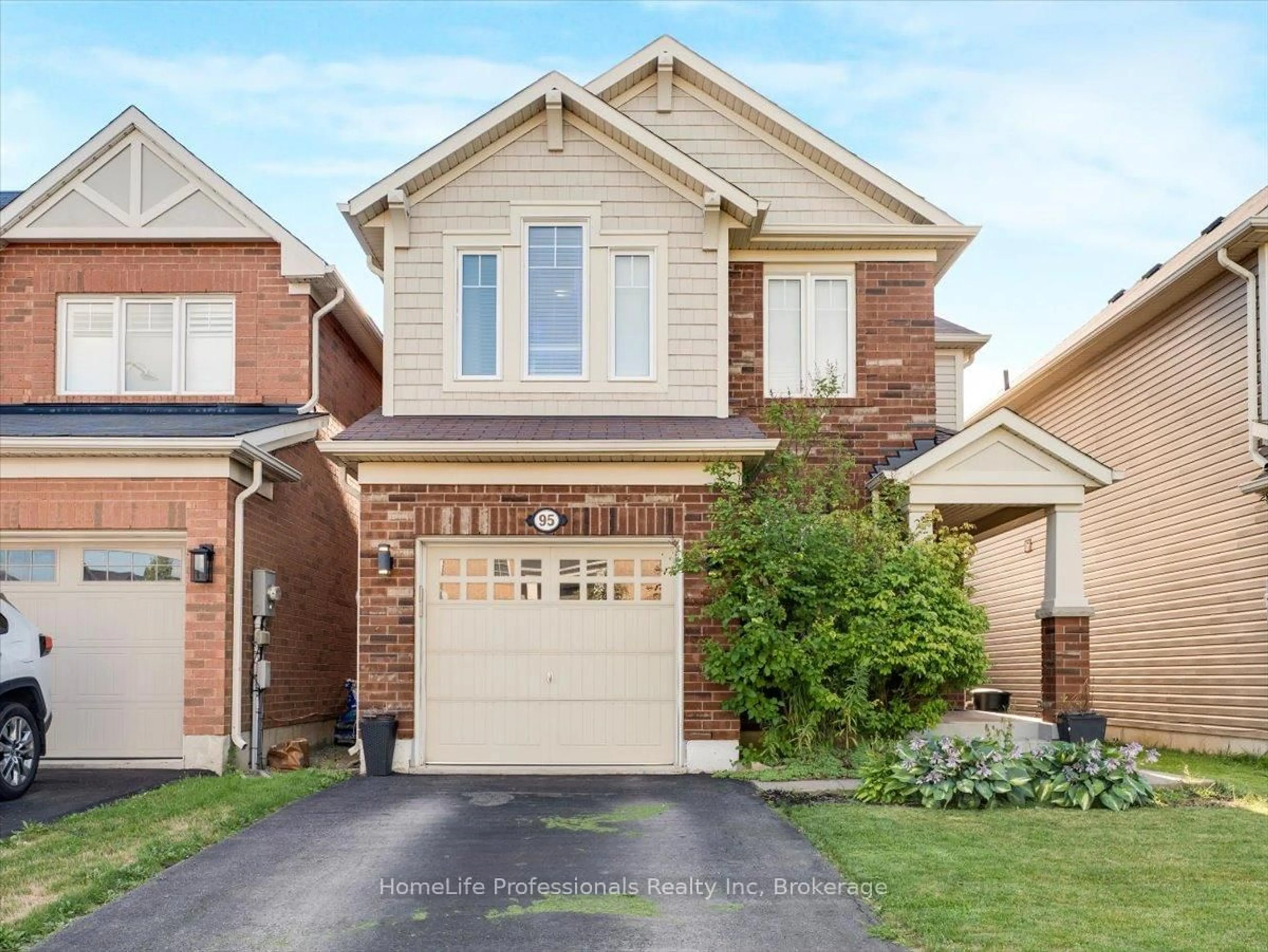 Home with brick exterior material, street for 95 Emick Dr, Hamilton Ontario L9K 0C9