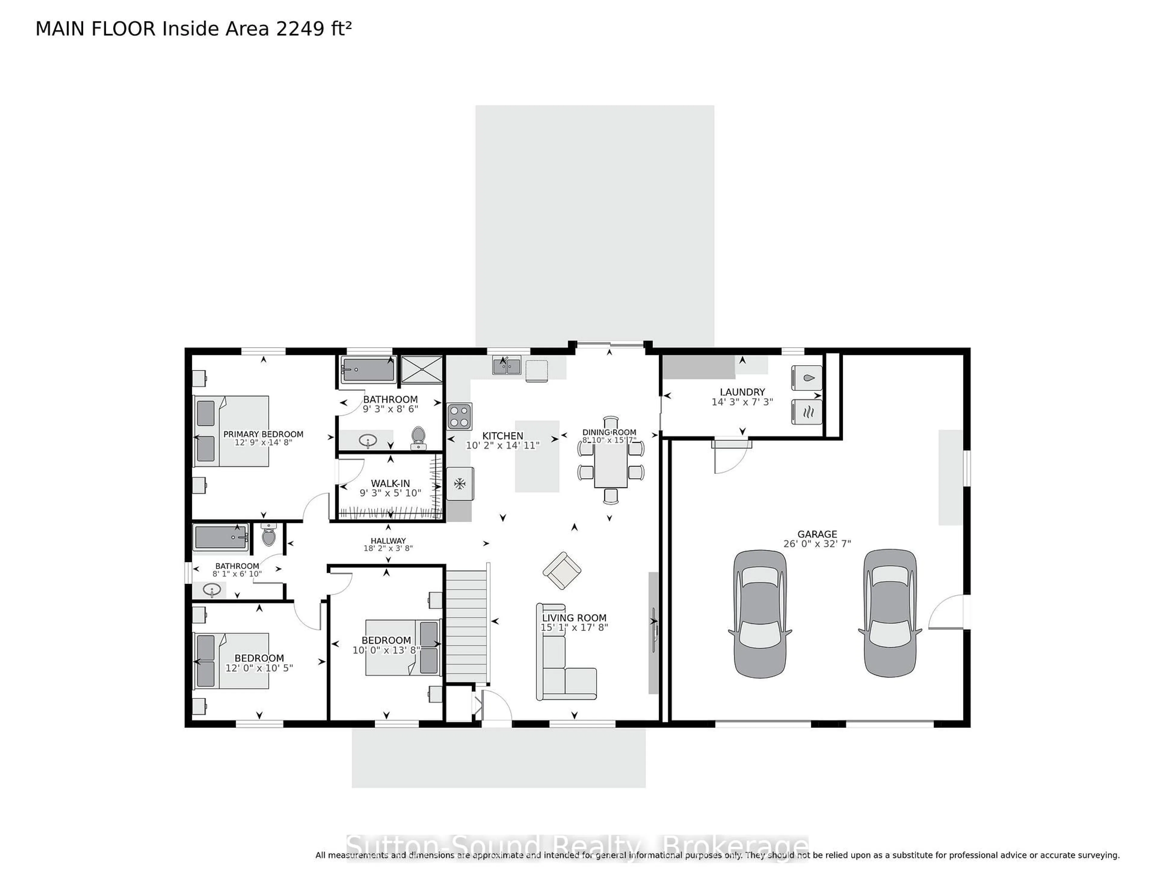 Floor plan for 115 Gordon St, Chatsworth Ontario N0H 2V0