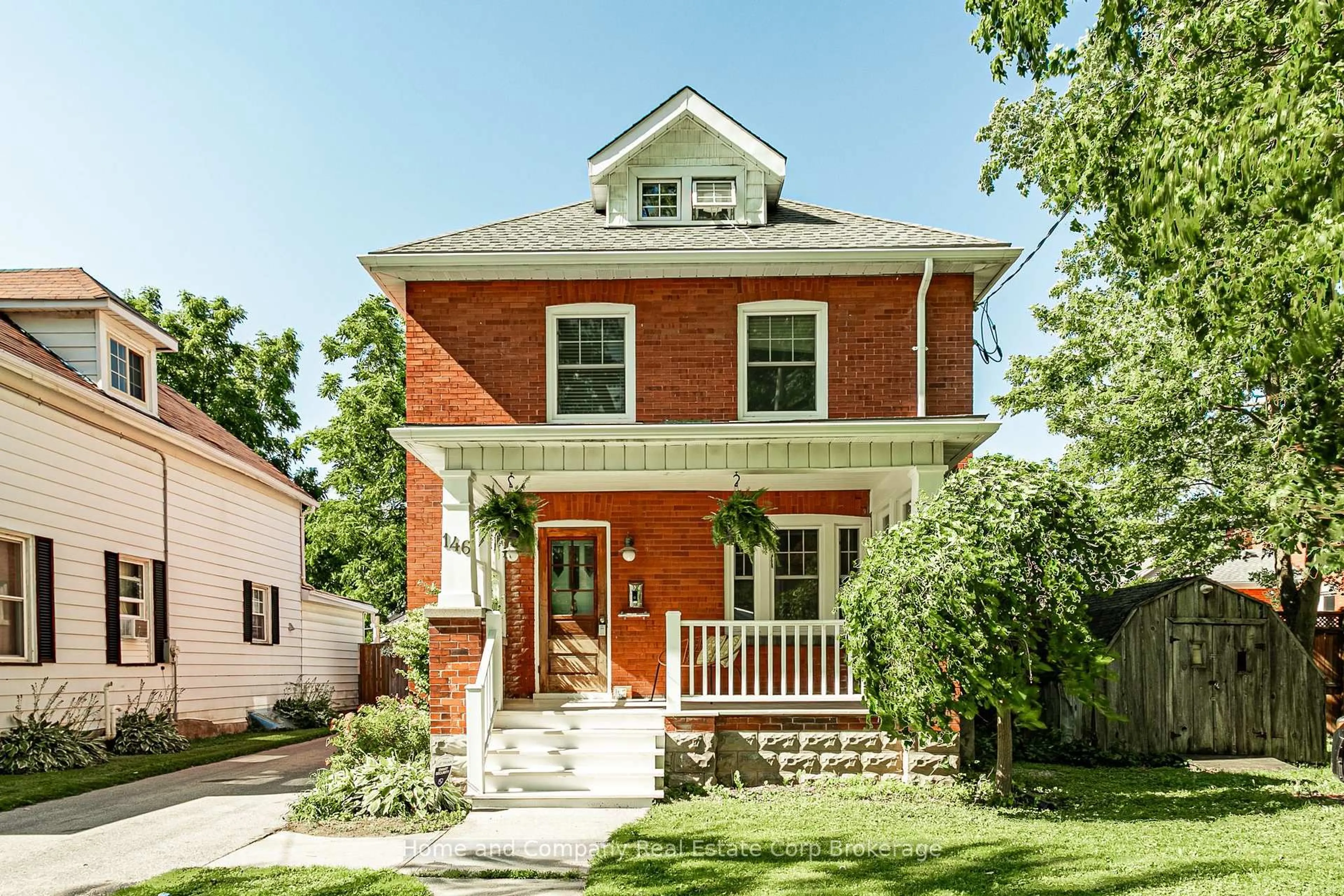 Home with brick exterior material, street for 146 Grange St, Stratford Ontario N5A 3P8