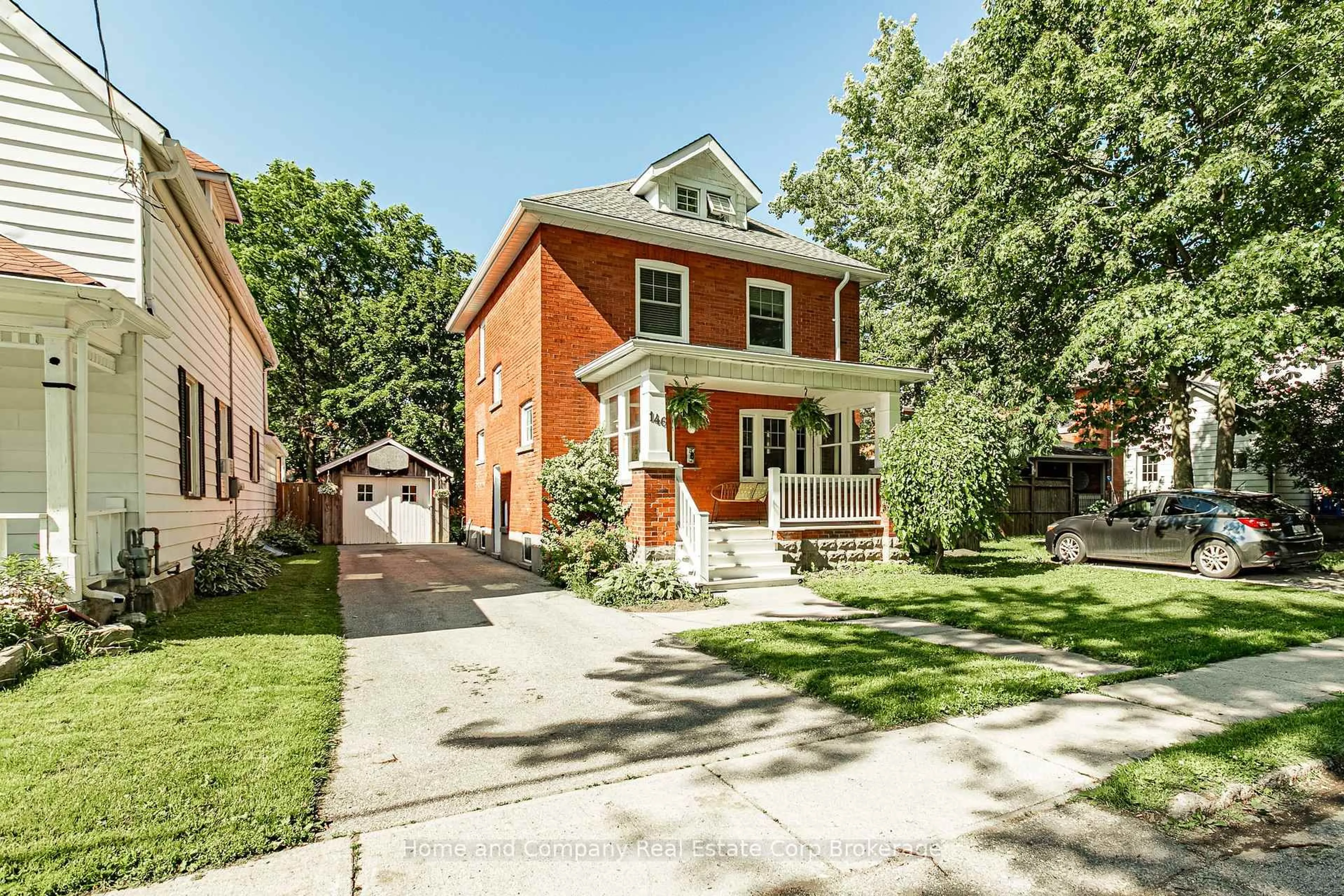 Home with brick exterior material, street for 146 Grange St, Stratford Ontario N5A 3P8