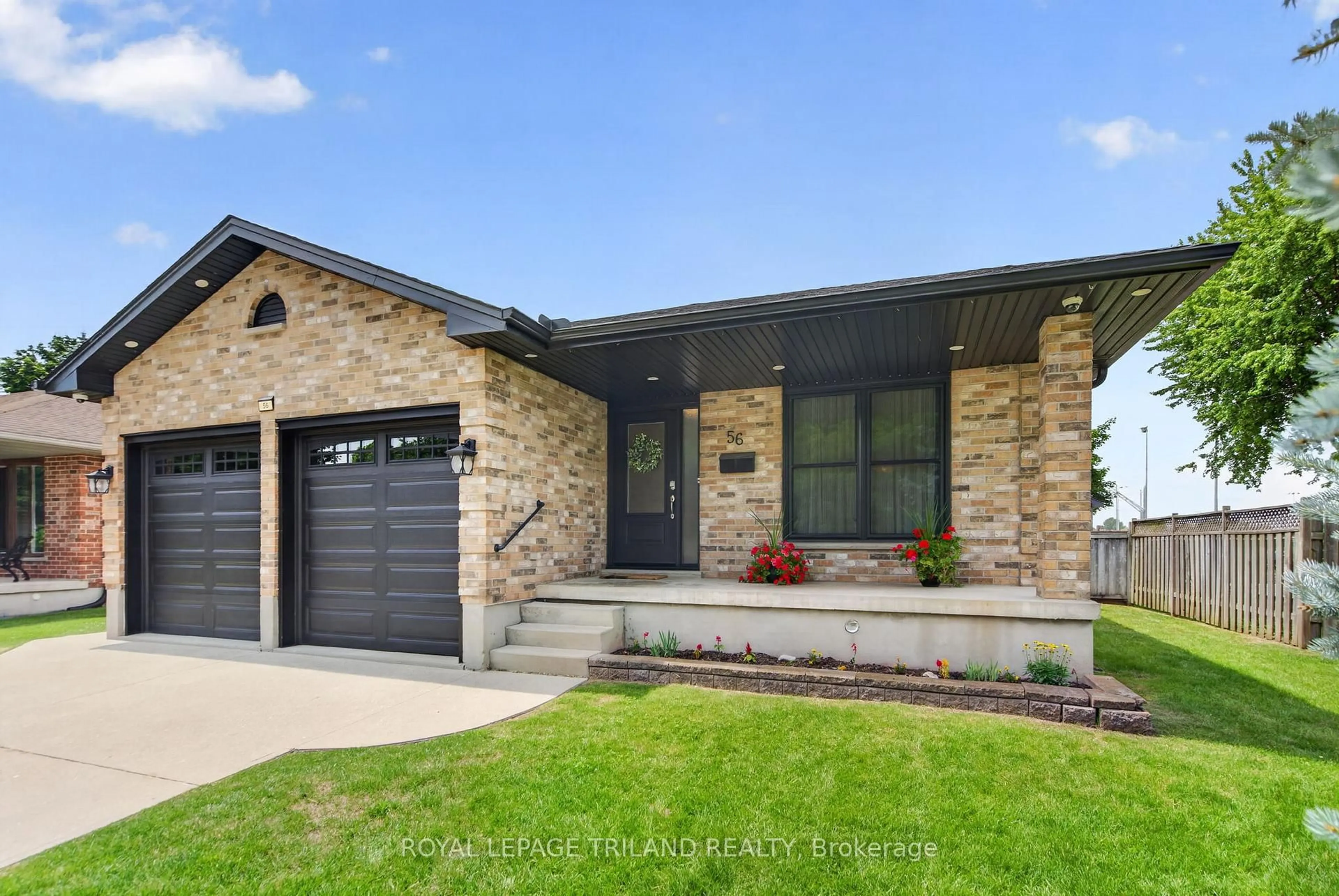 Home with brick exterior material, street for 56 Parkview Cres, Strathroy-Caradoc Ontario N7G 4B1