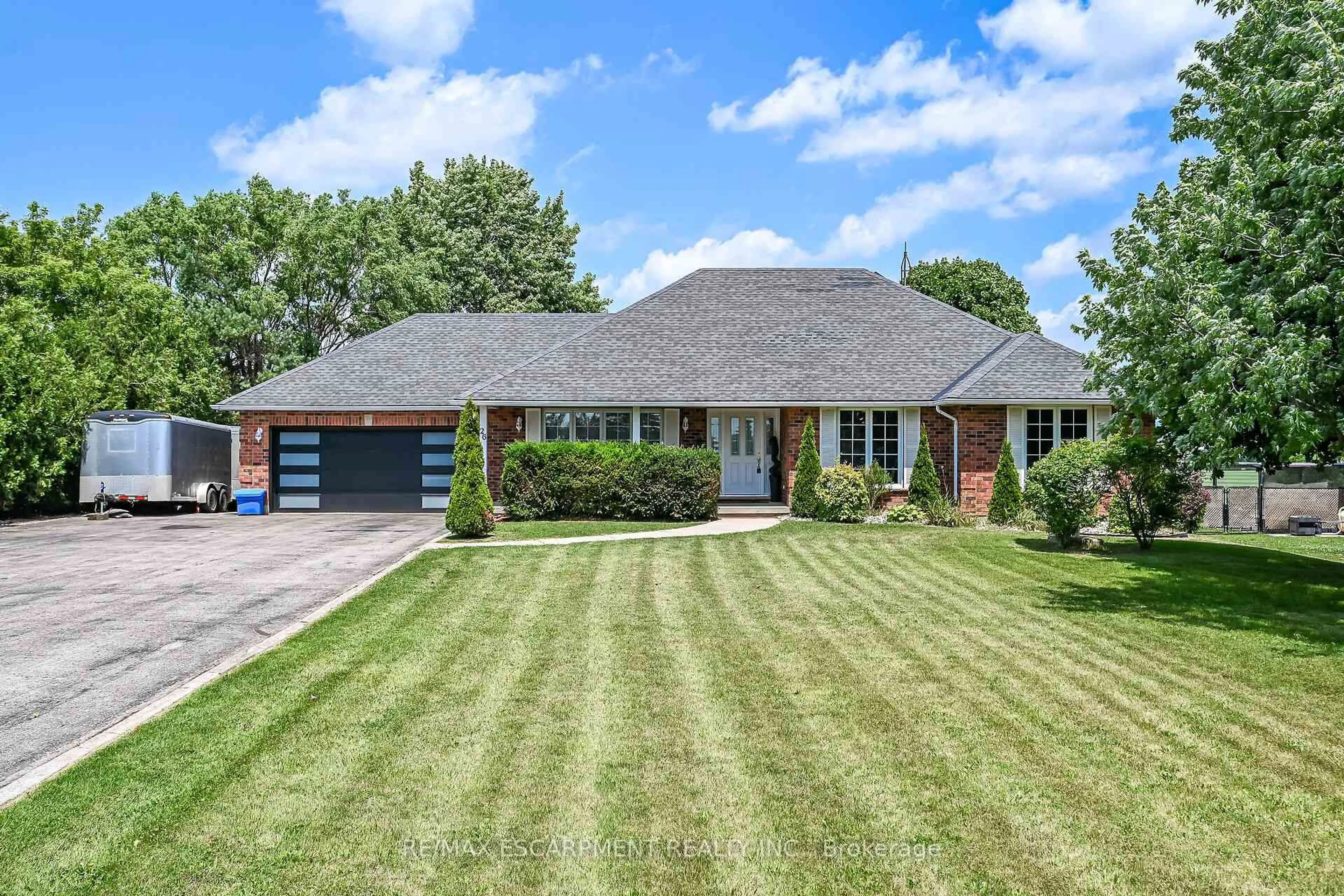 Home with brick exterior material, street for 26 Unity Side Rd, Haldimand Ontario N3W 1Y2