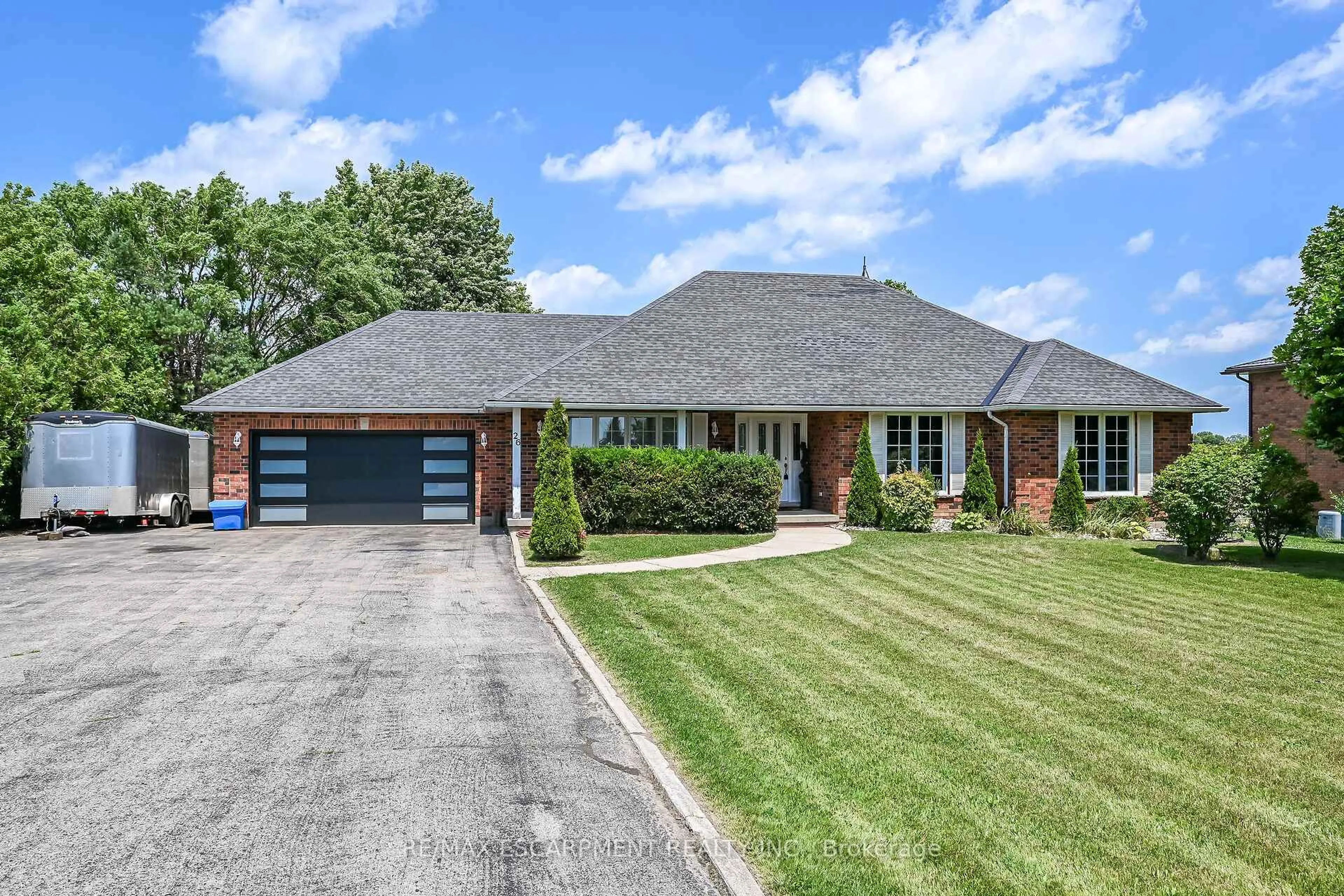 Home with brick exterior material, street for 26 Unity Side Rd, Haldimand Ontario N3W 1Y2
