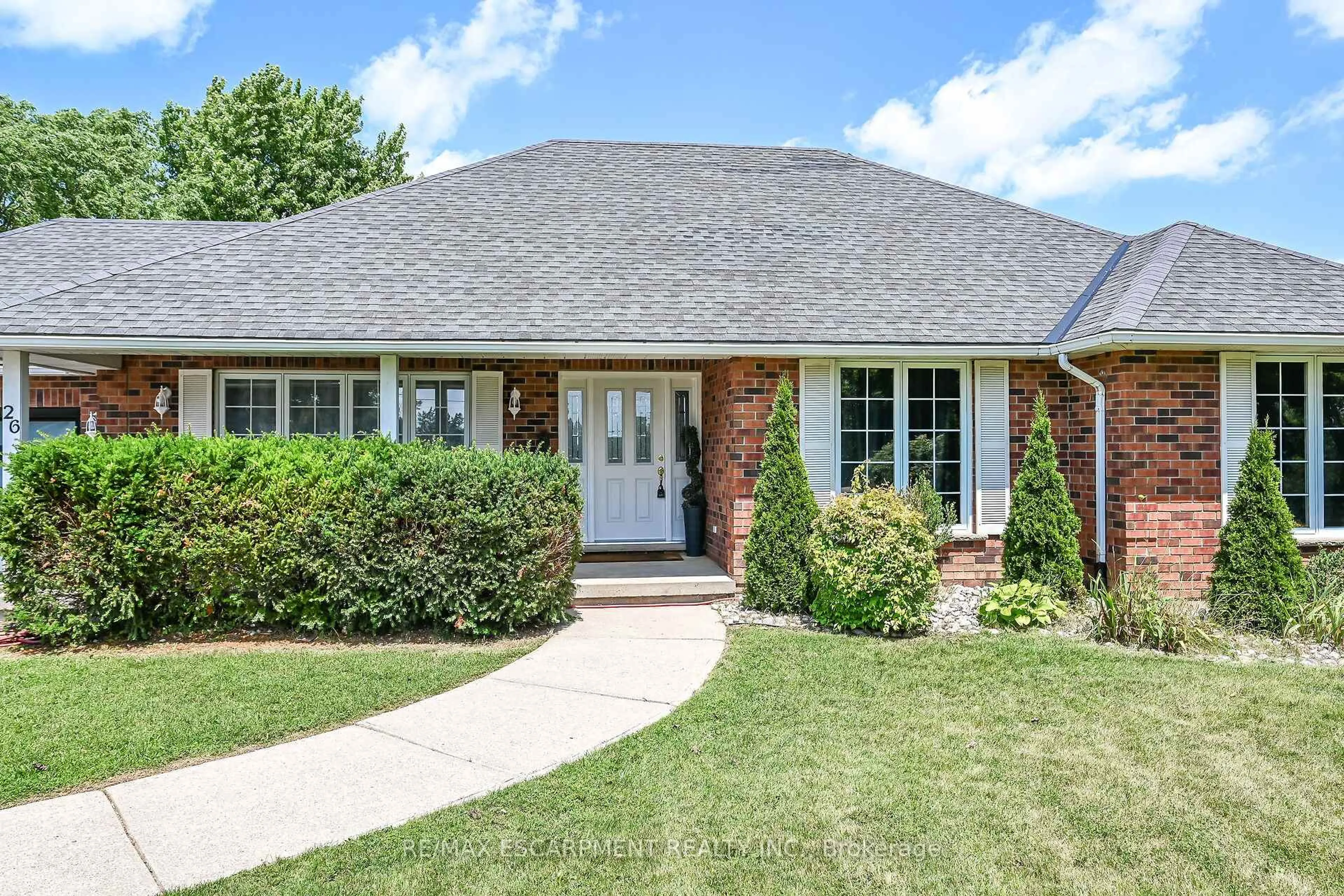 Home with brick exterior material, street for 26 Unity Side Rd, Haldimand Ontario N3W 1Y2