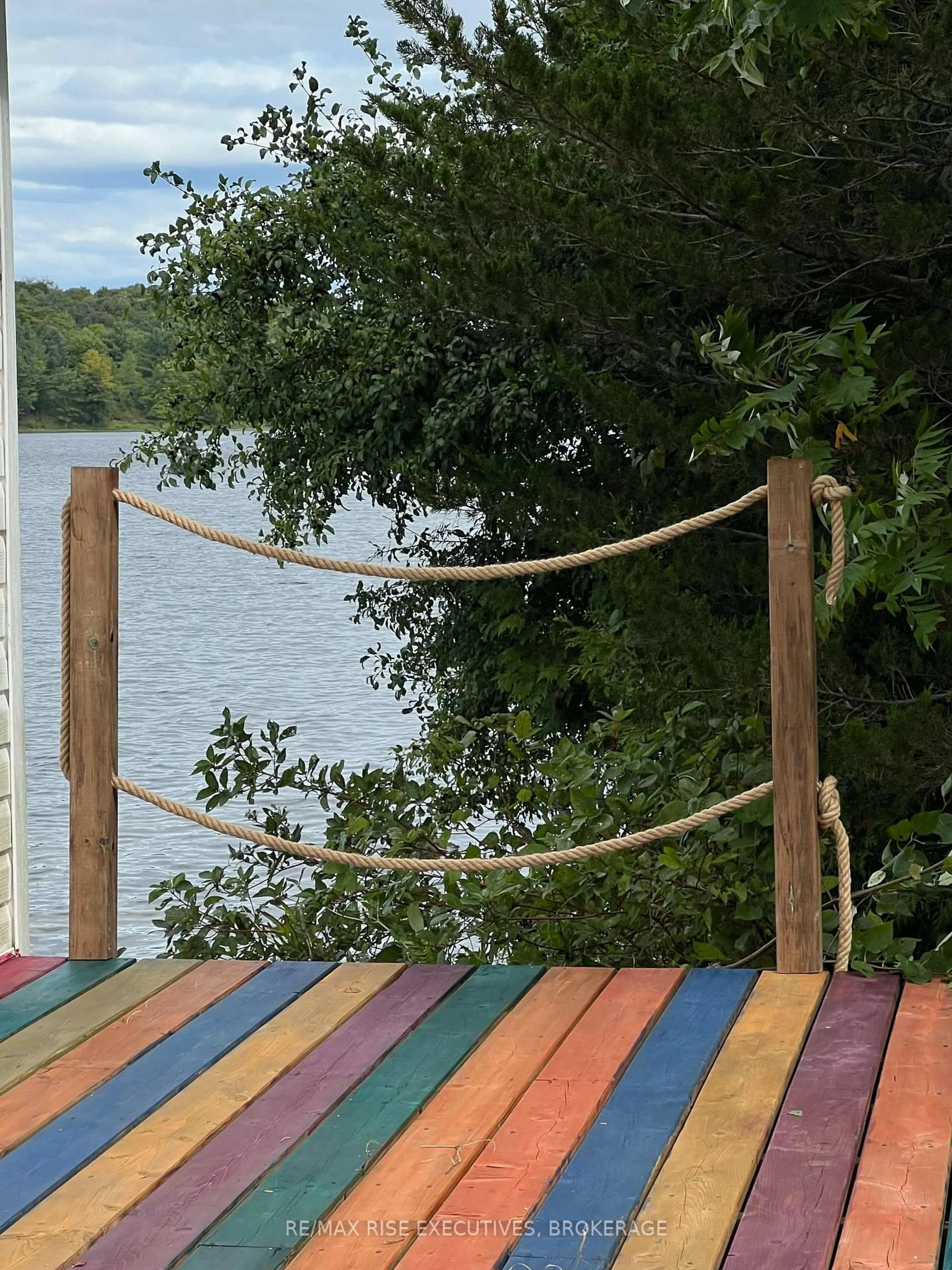 Patio, water/lake/river/ocean view for PT LT 14 K&P Tr, Sharbot Lake Ontario K0H 2P0