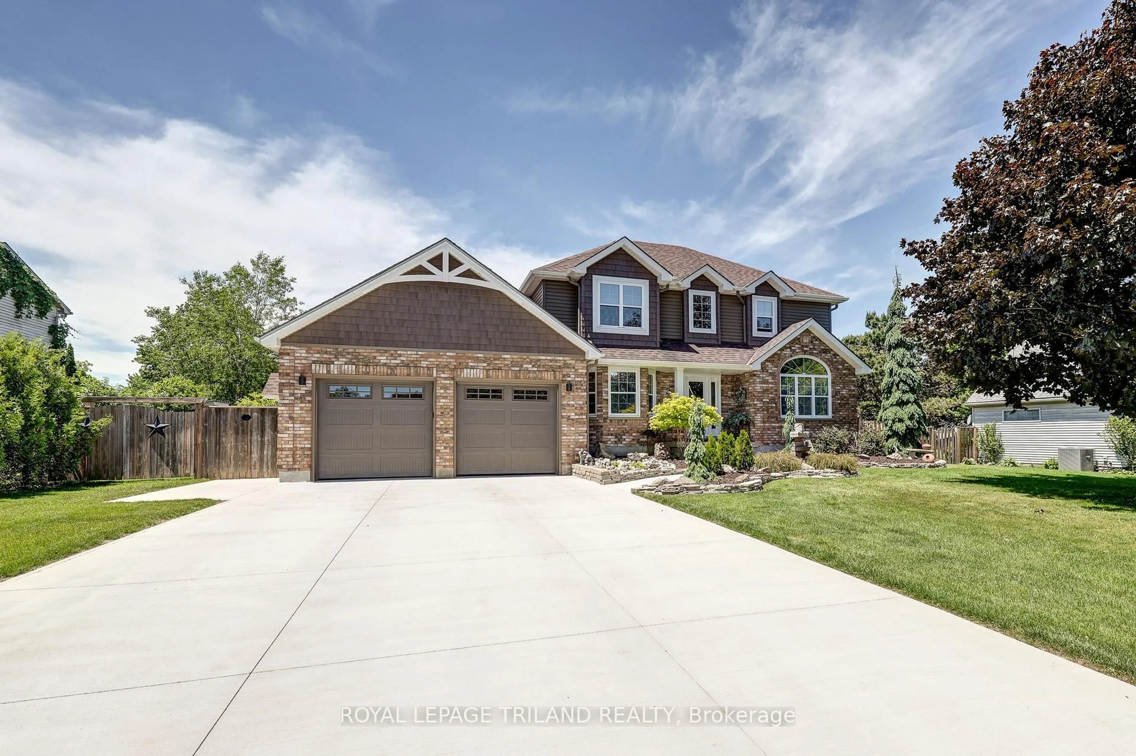 Home with brick exterior material, street for 8755 Tike Rd, Central Elgin Ontario N5P 3S6