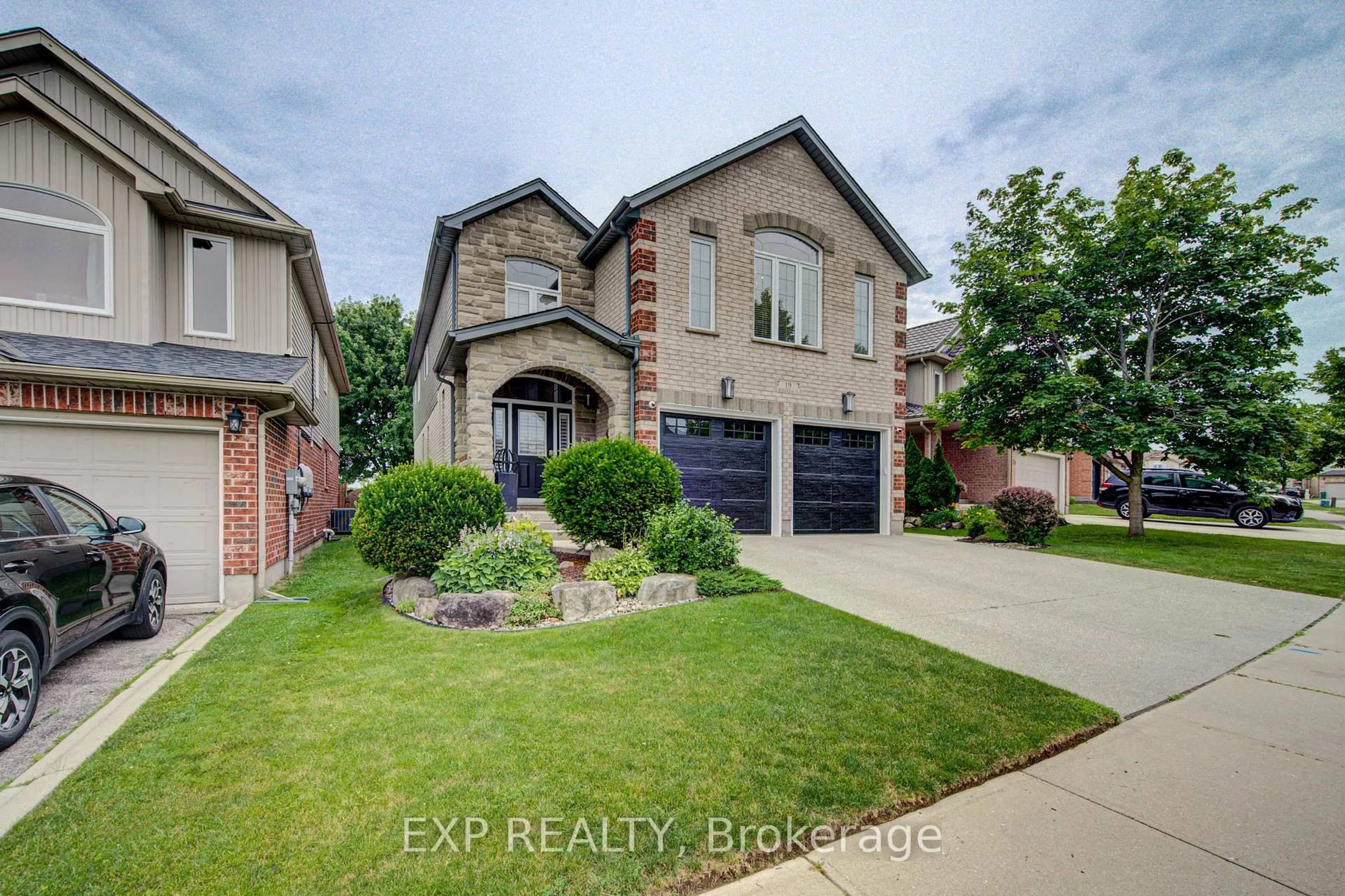 Home with brick exterior material, street for 19 Bridleridge St, Kitchener Ontario N2P 2T9