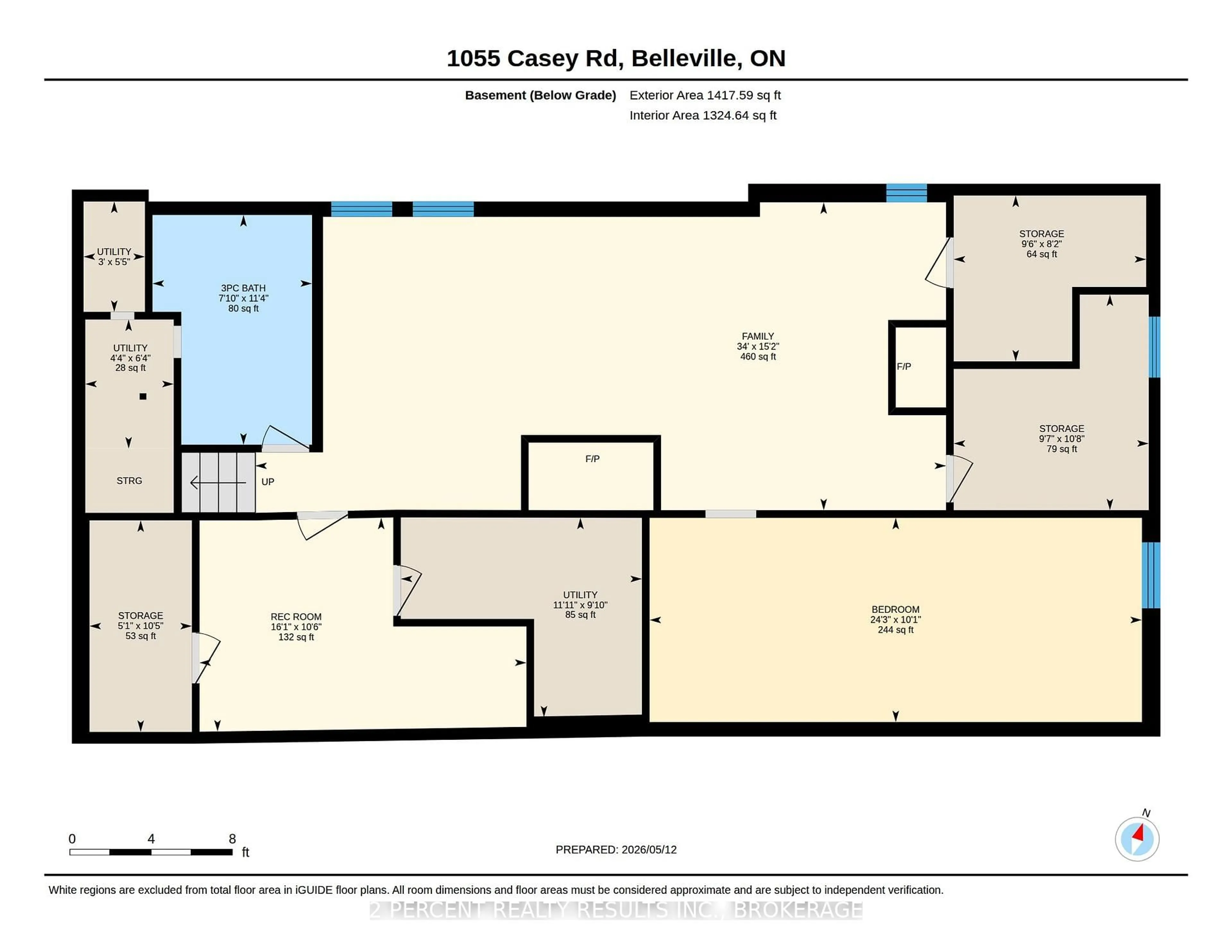 Floor plan for 1055 Casey Rd, Belleville Ontario K8N 4Z6