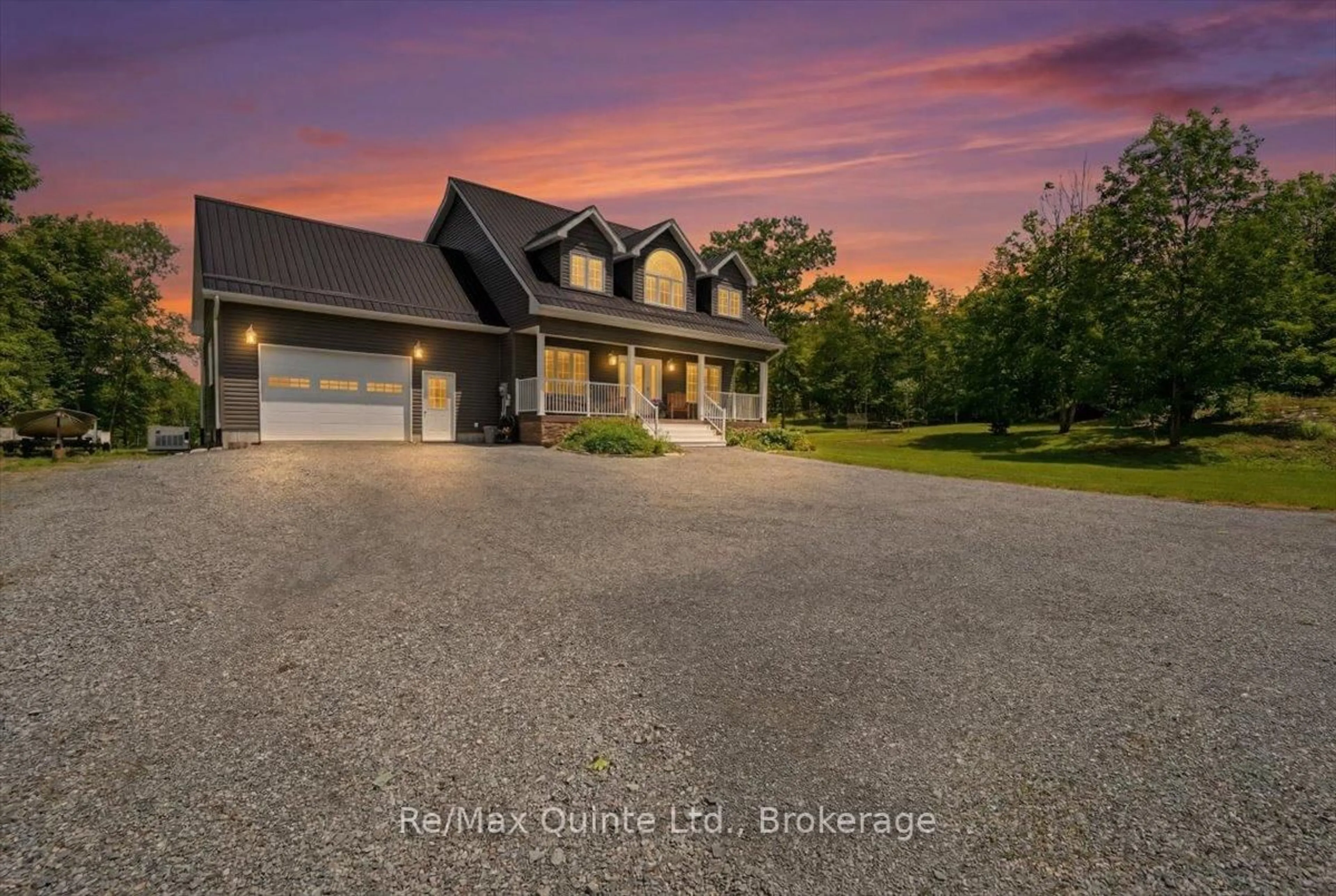 A pic from outside/outdoor area/front of a property/back of a property/a pic from drone, street for 11828 ROAD 38, Sharbot Lake Ontario K0H 2P0