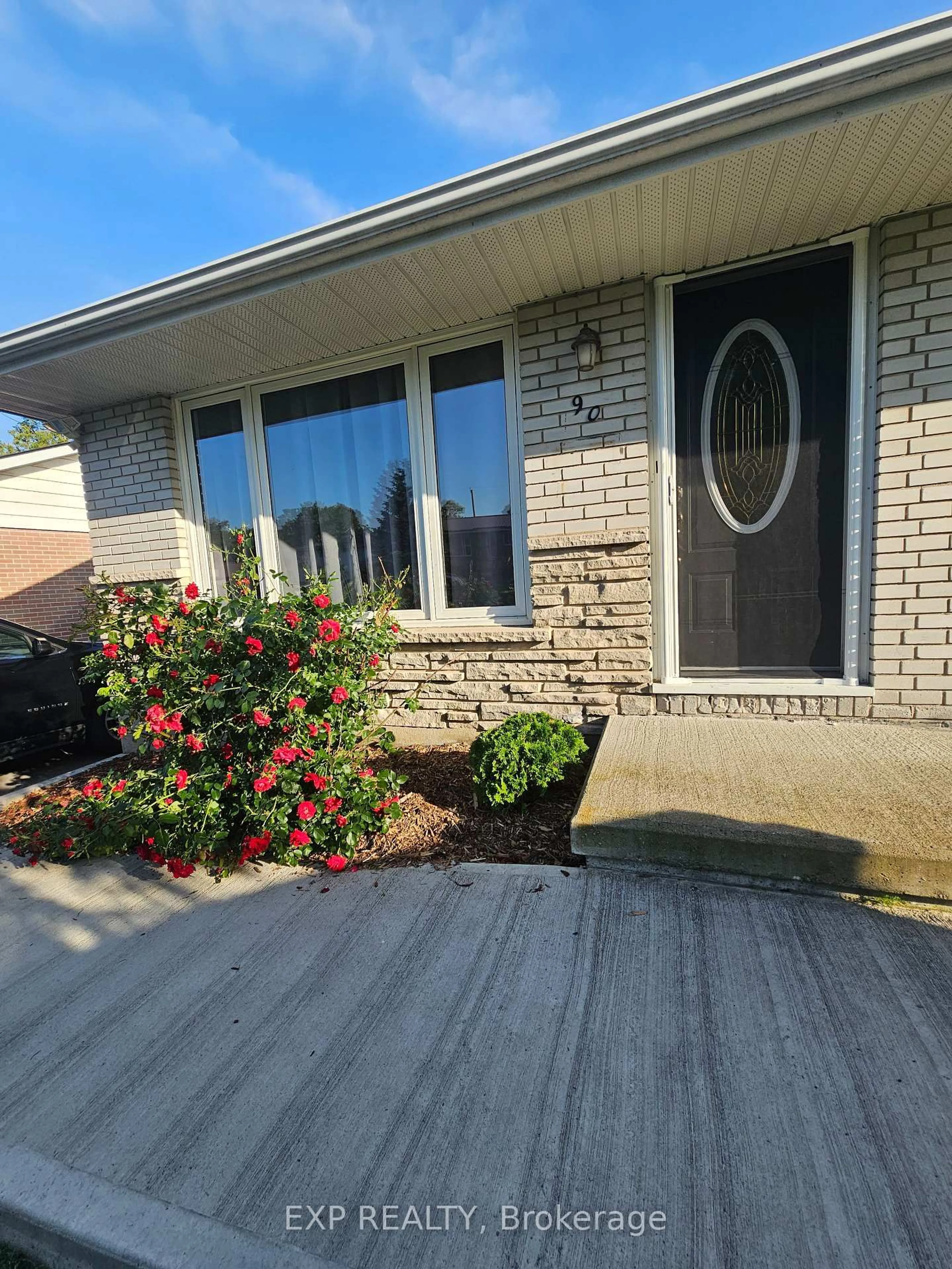 Home with vinyl exterior material, street for 90 Morenz Cres, Kingston Ontario K7K 2X3