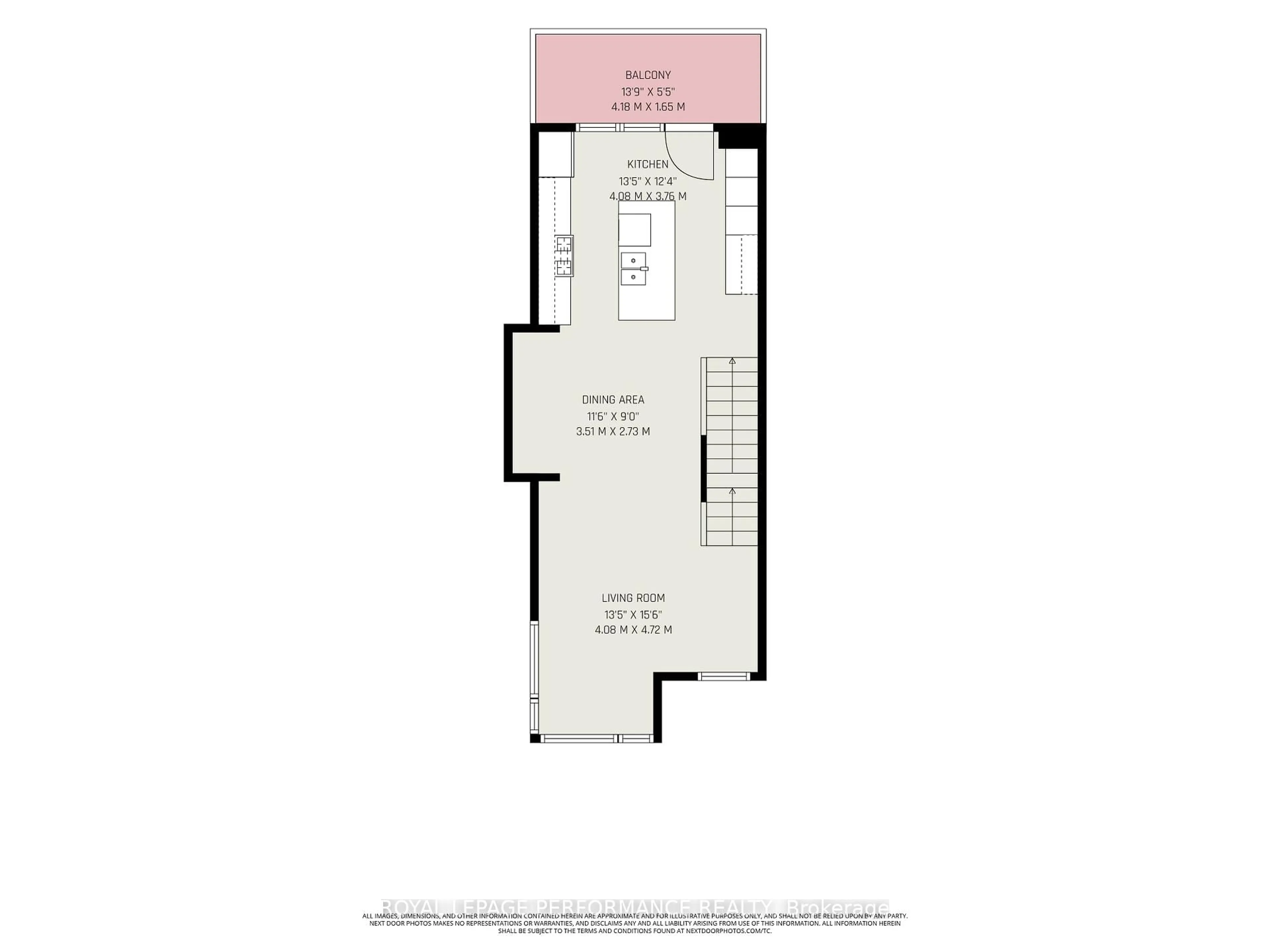 Floor plan for 349 Booth St #A, Ottawa Ontario K1R 7K1