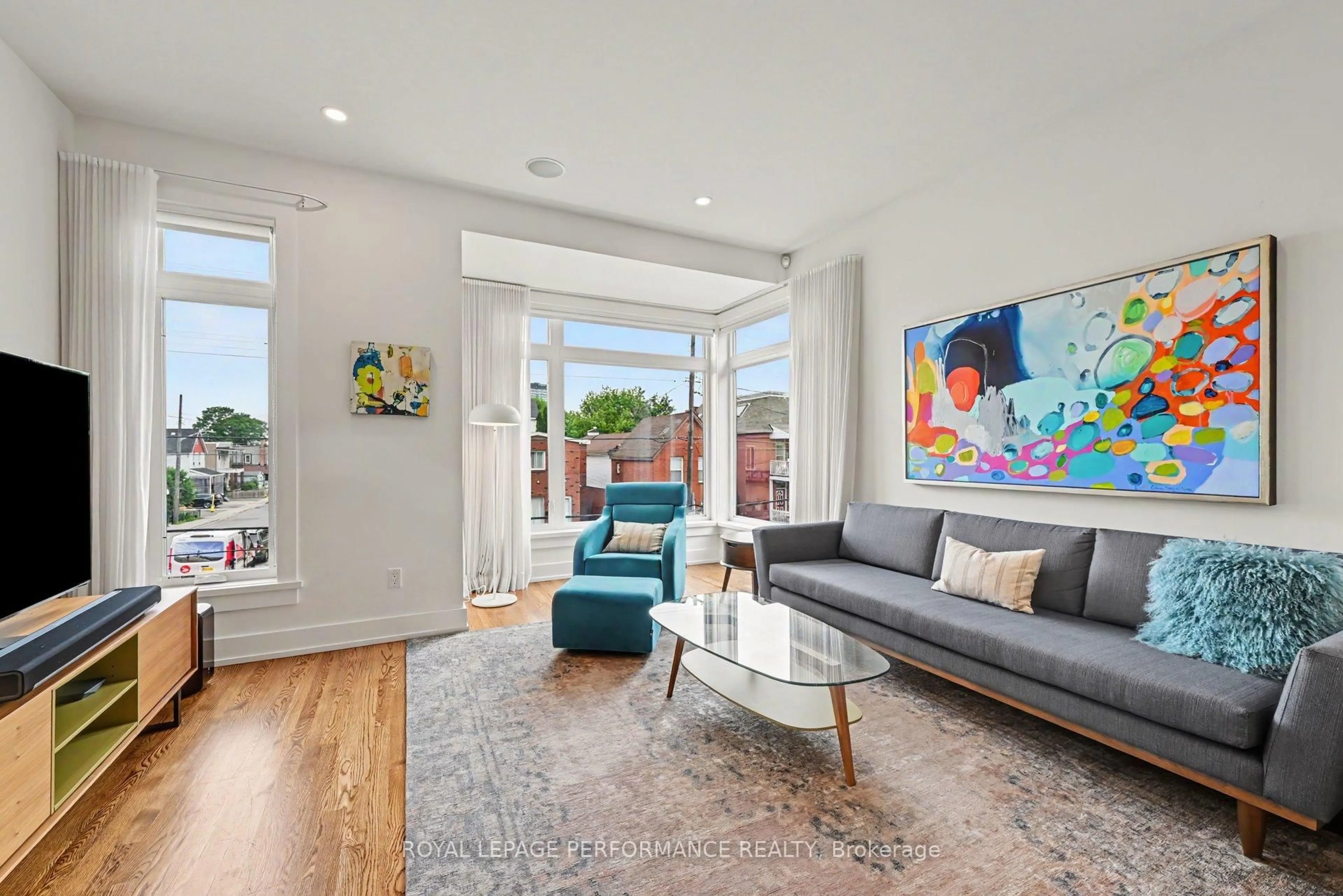 Living room with furniture, unknown for 349 Booth St #A, Ottawa Ontario K1R 7K1