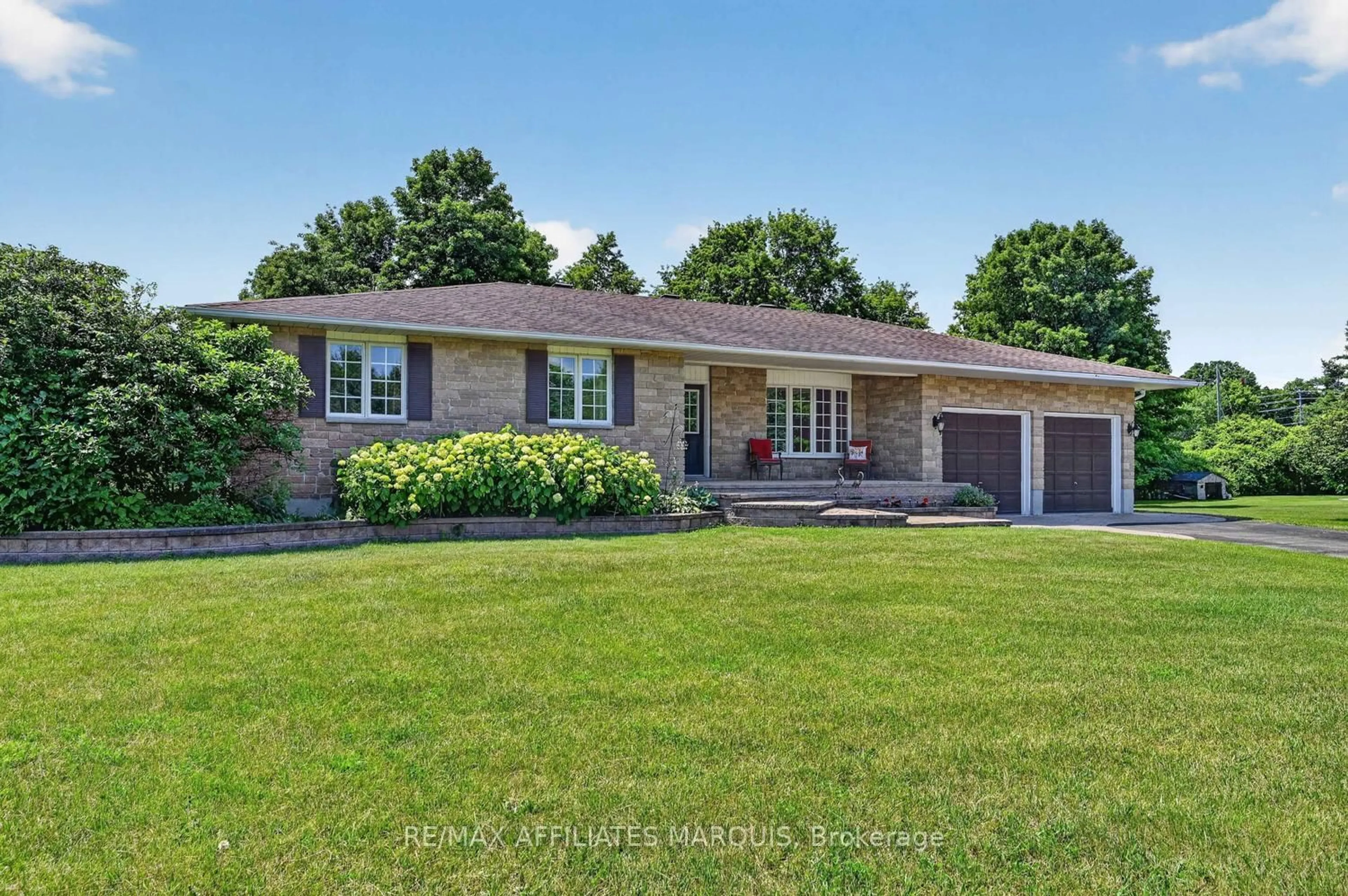Home with brick exterior material, street for 4 Davis Lane, Rideau Lakes Ontario K7A 4S5