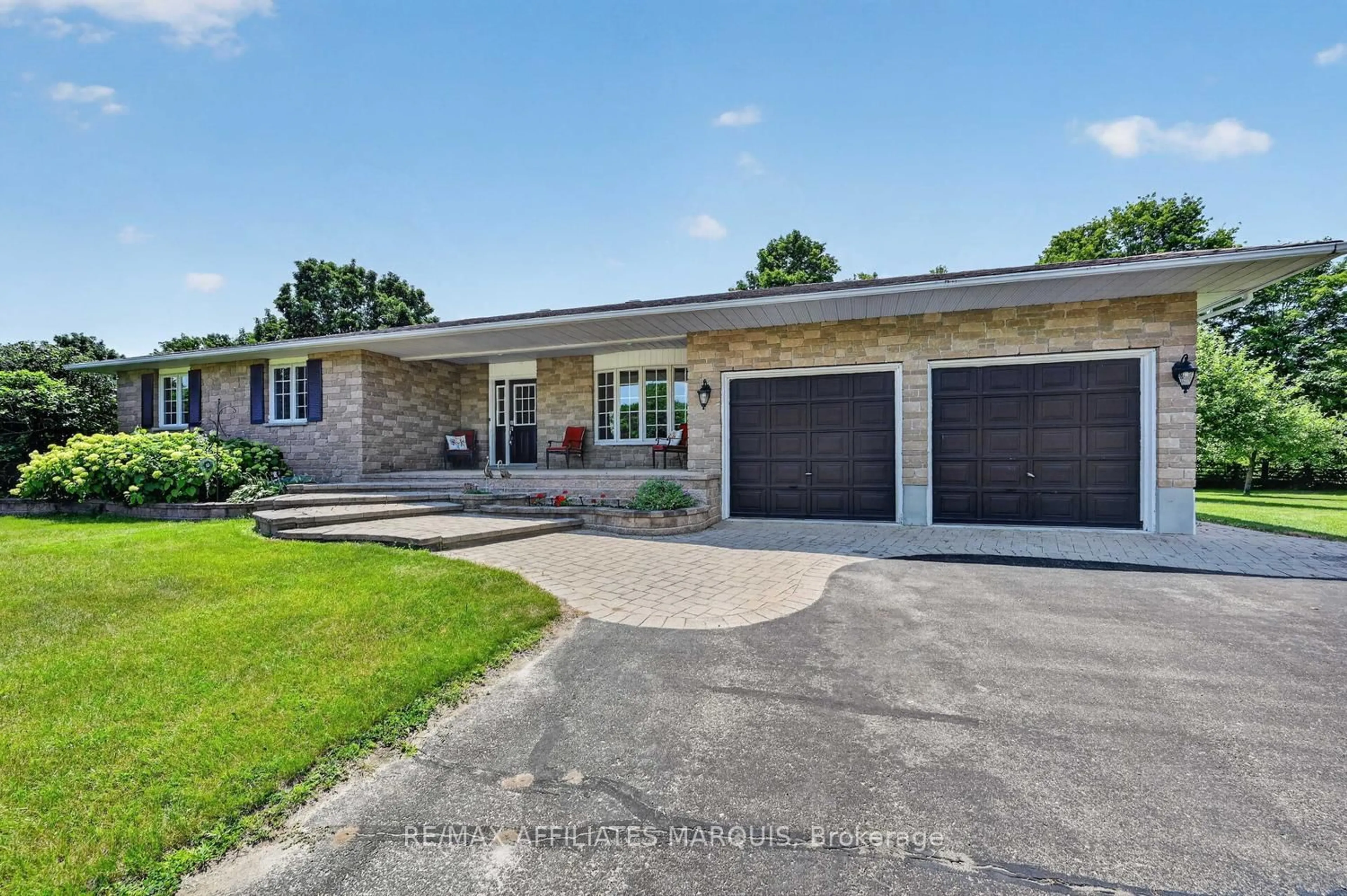 Home with brick exterior material, street for 4 Davis Lane, Rideau Lakes Ontario K7A 4S5