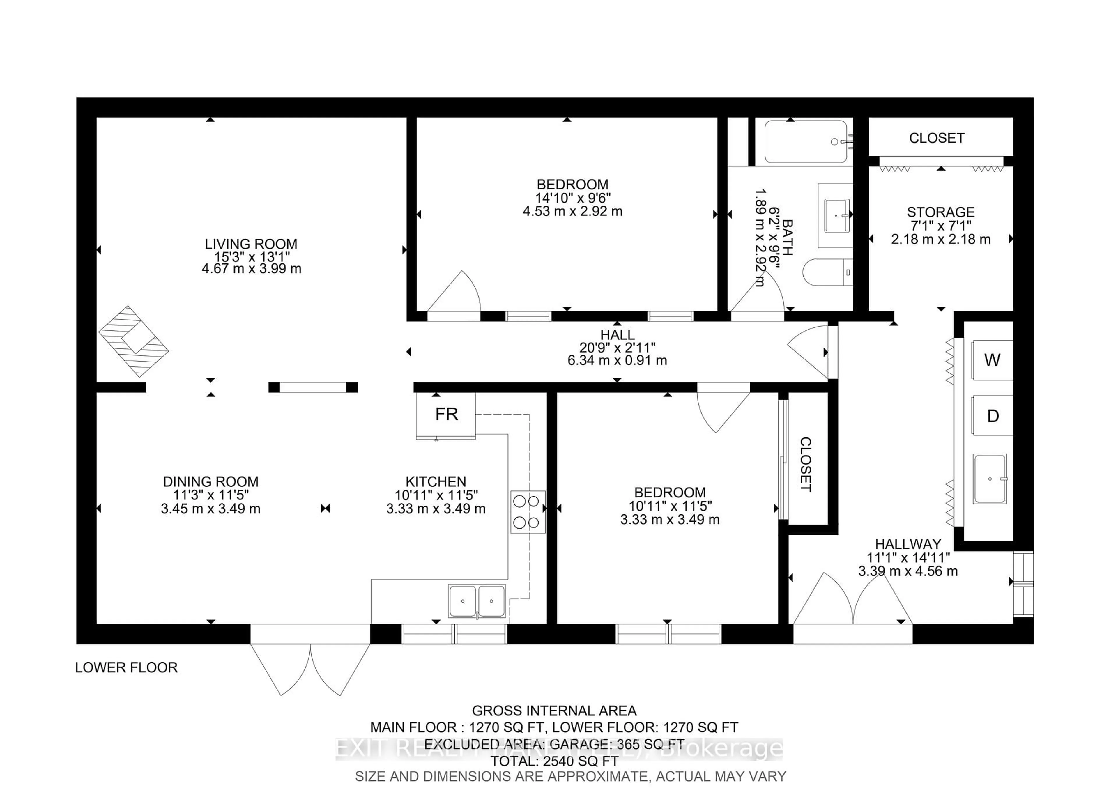 Floor plan for 85 Leeson St, East Luther Grand Valley Ontario L0N 1G0