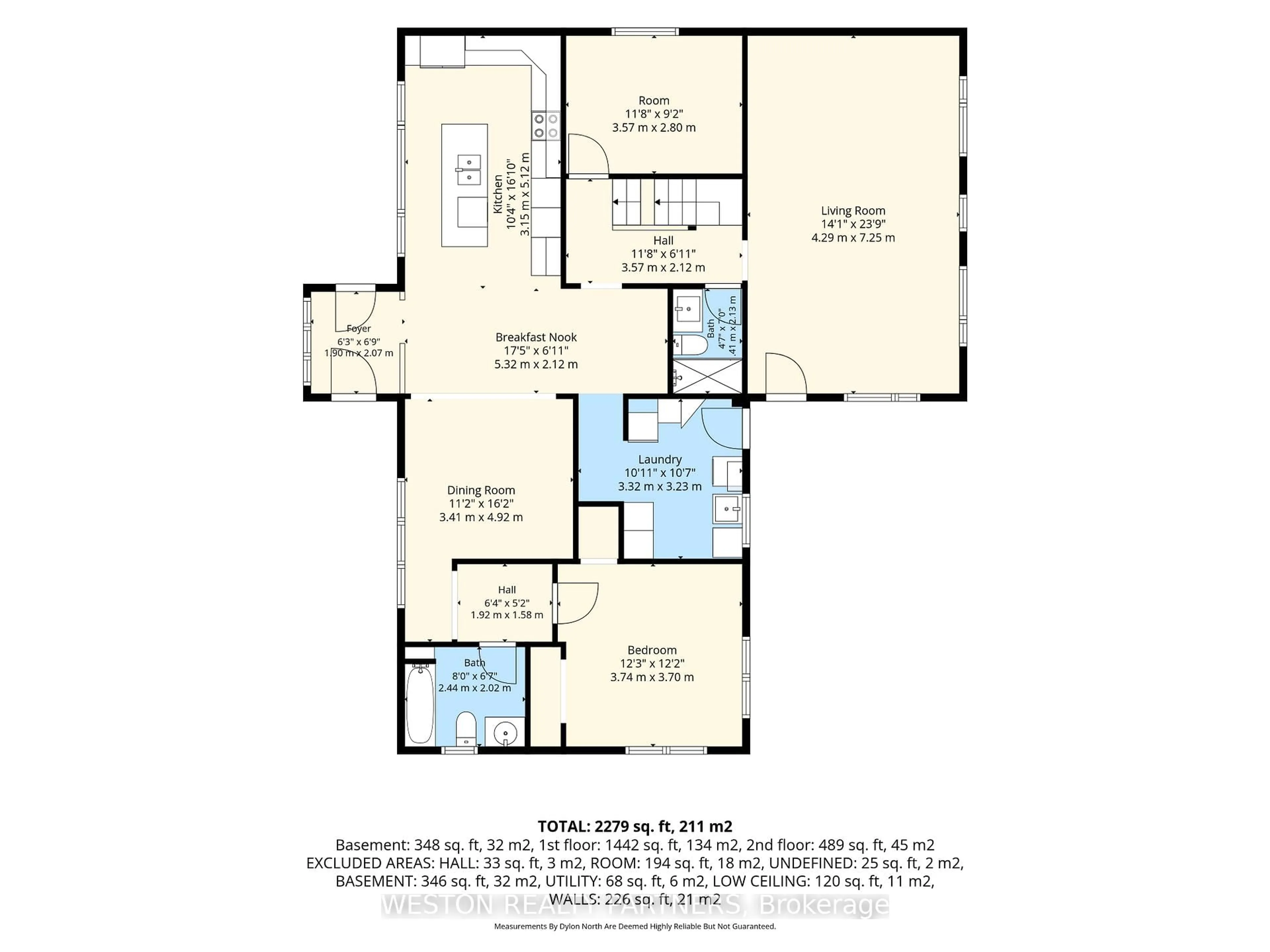 Floor plan for 18 Ghent St, St. Catharines Ontario L2N 2C6