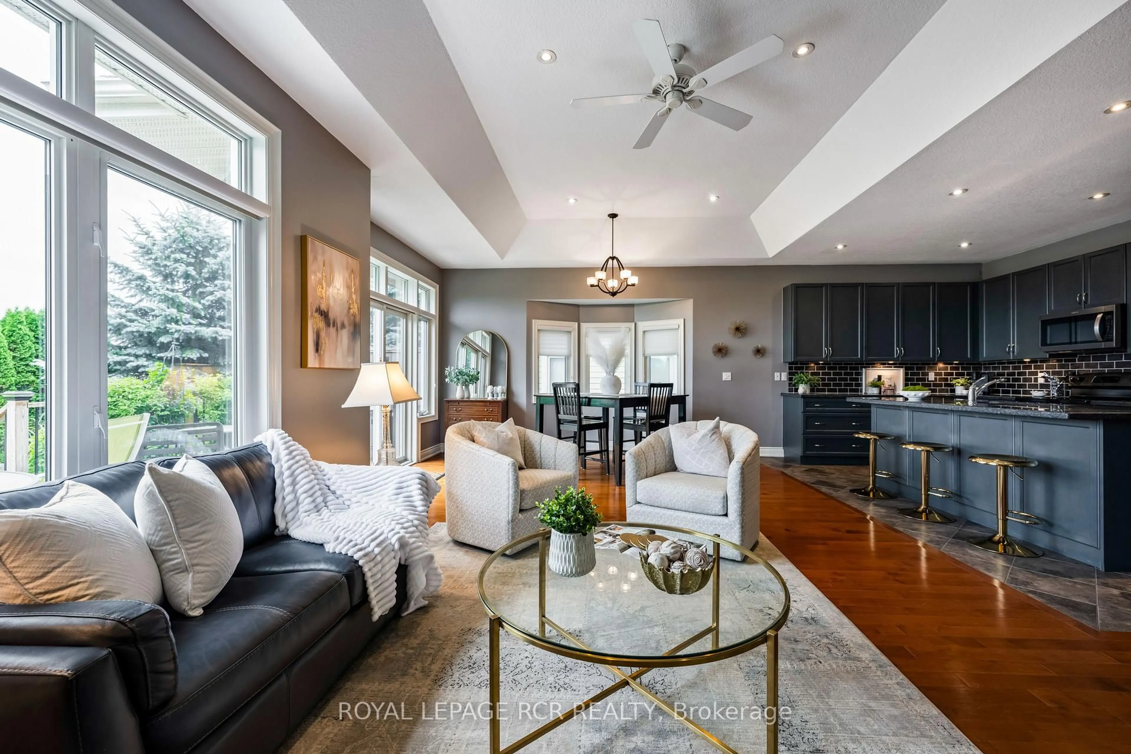 Living room with furniture, unknown for 200 Kingfisher Dr #144, Mono Ontario L9W 0B3