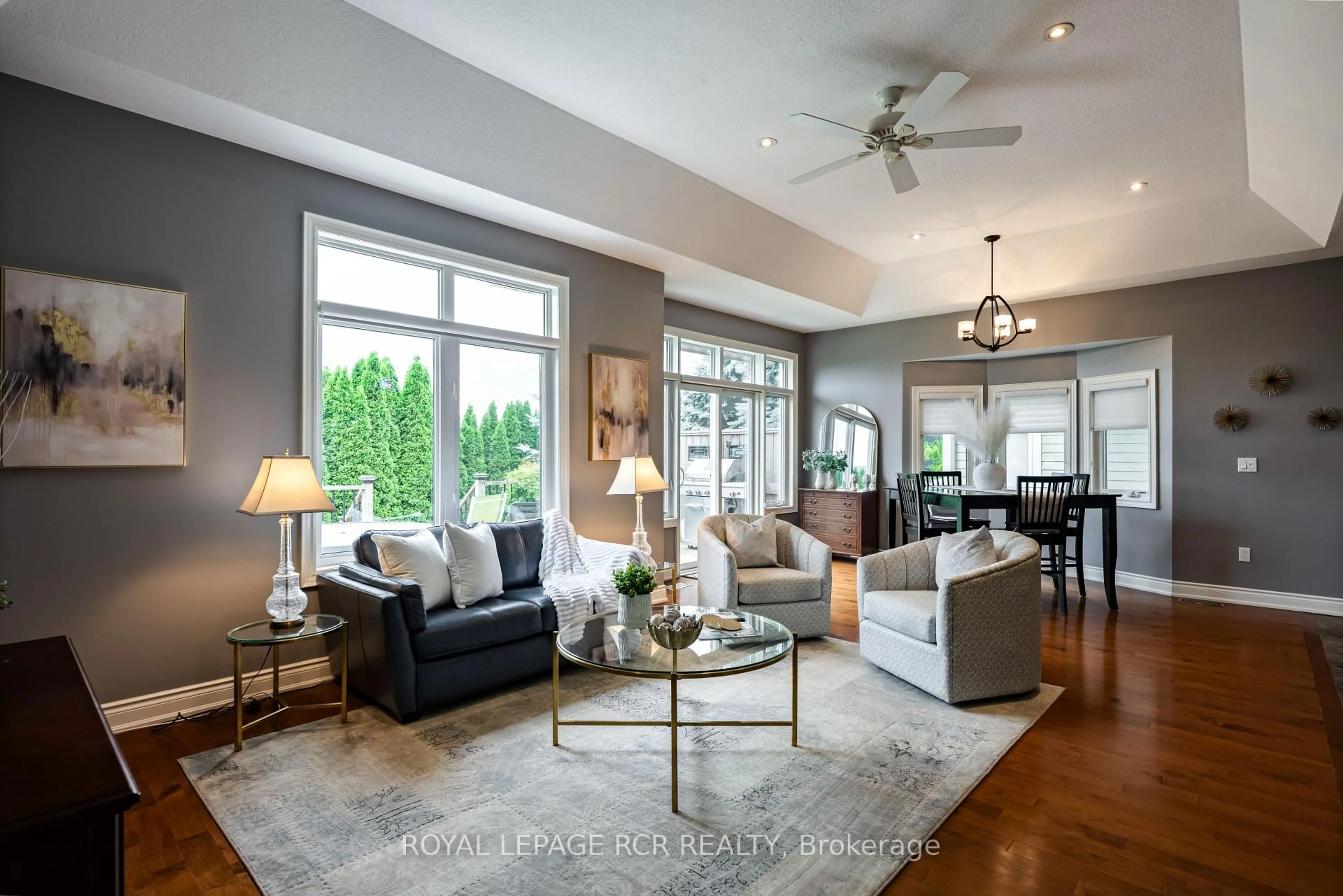 Living room with furniture, unknown for 200 Kingfisher Dr #144, Mono Ontario L9W 0B3