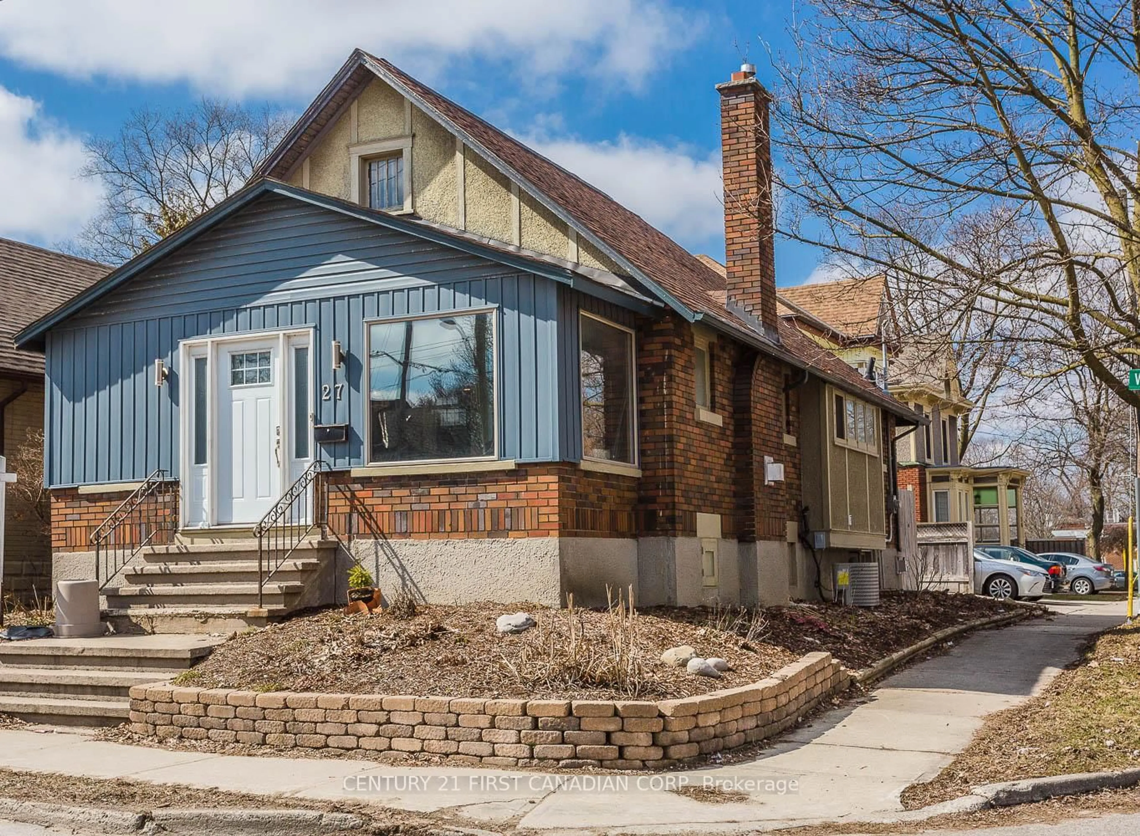 Home with brick exterior material, street for 27 Wharncliffe Rd, London South Ontario N6J 2J5